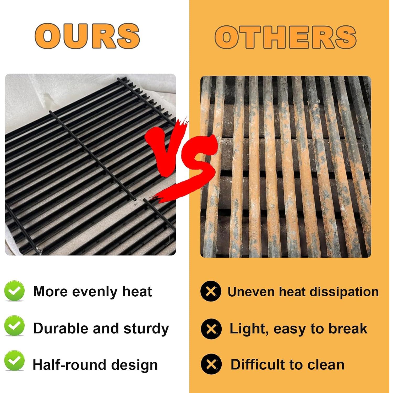 Rejillas de Parrilla DcYourHome para Weber Spirit 300 SER