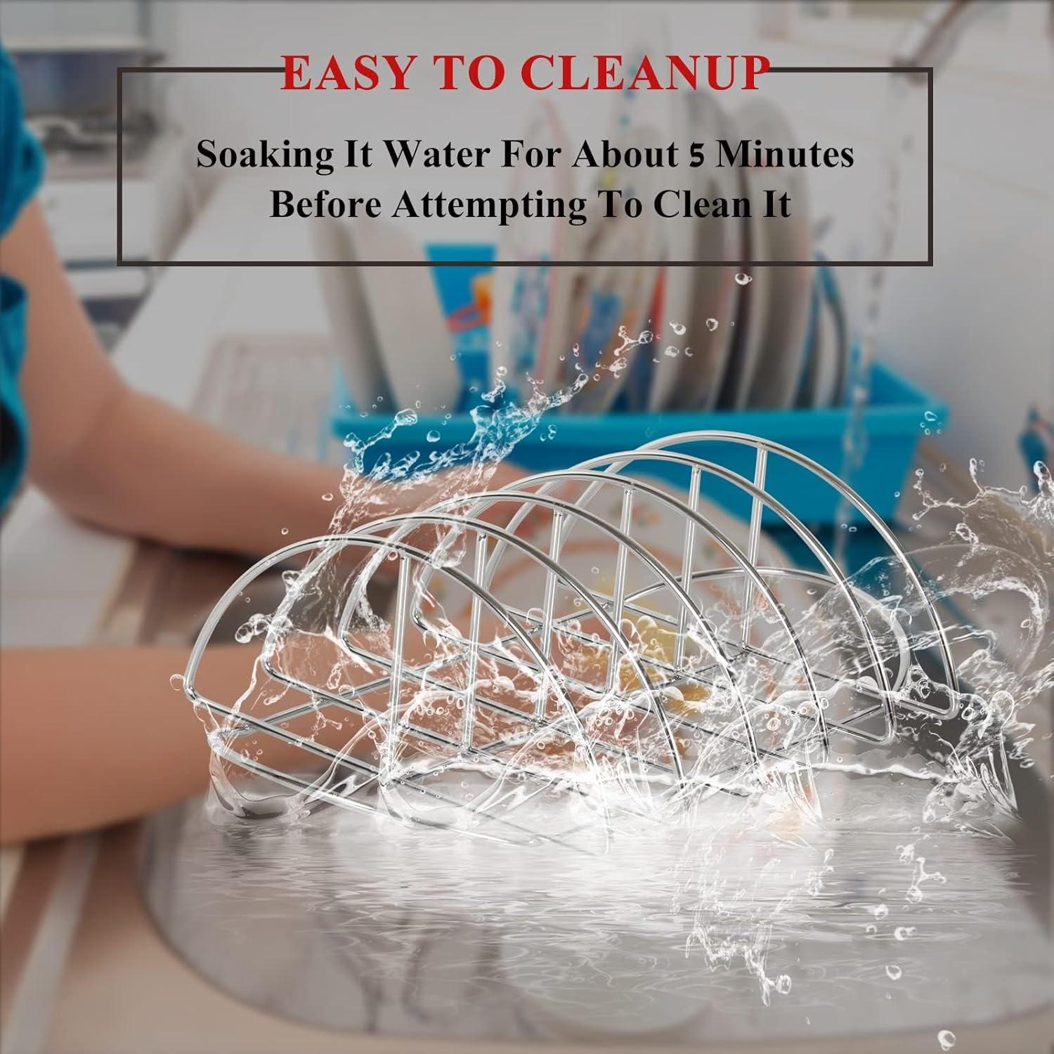 Soporte para Costillas BBQ Dracarys Acero Inoxidable 25.4cm