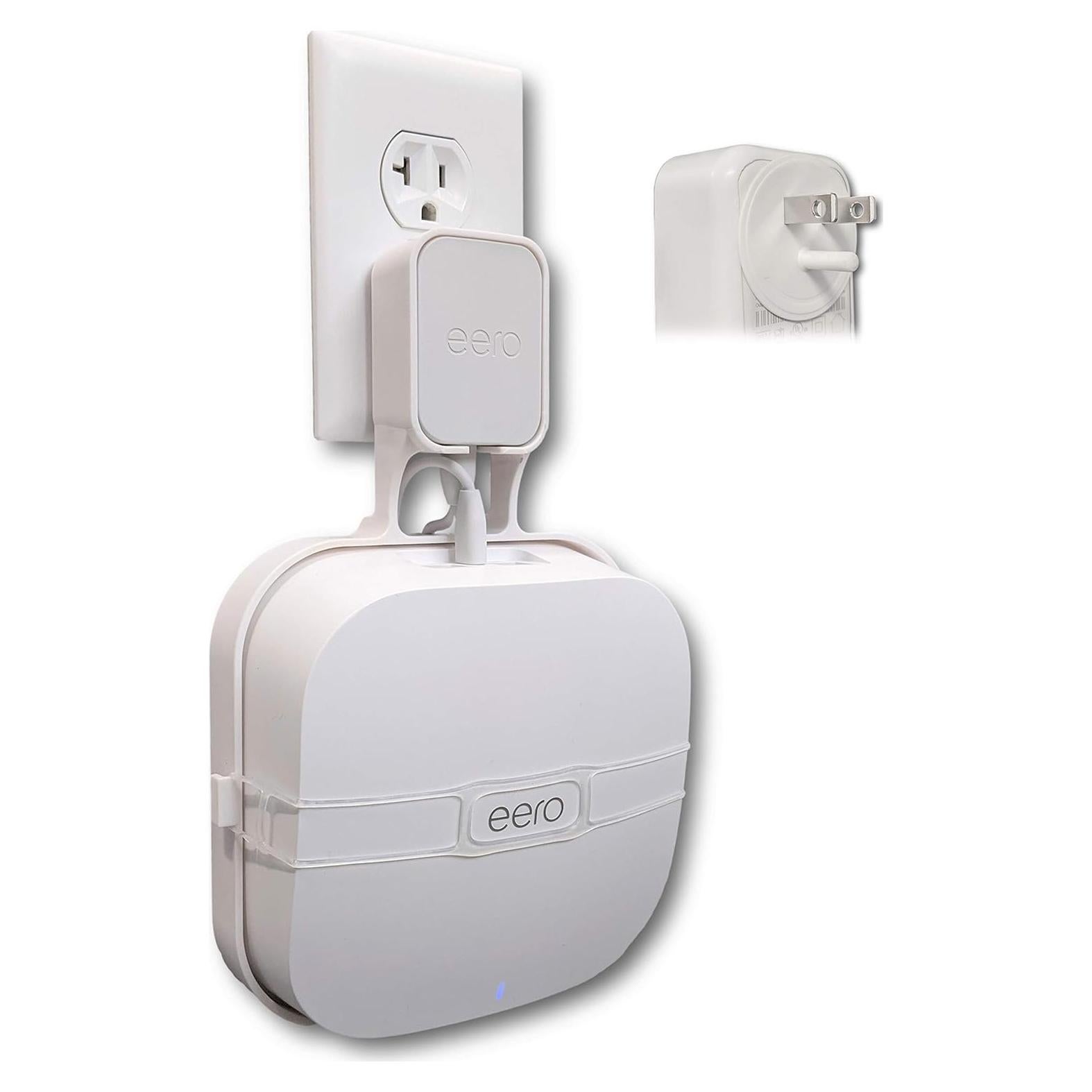Soporte de Pared Mount Genie para eero Pro 6 y 6E - Blanco