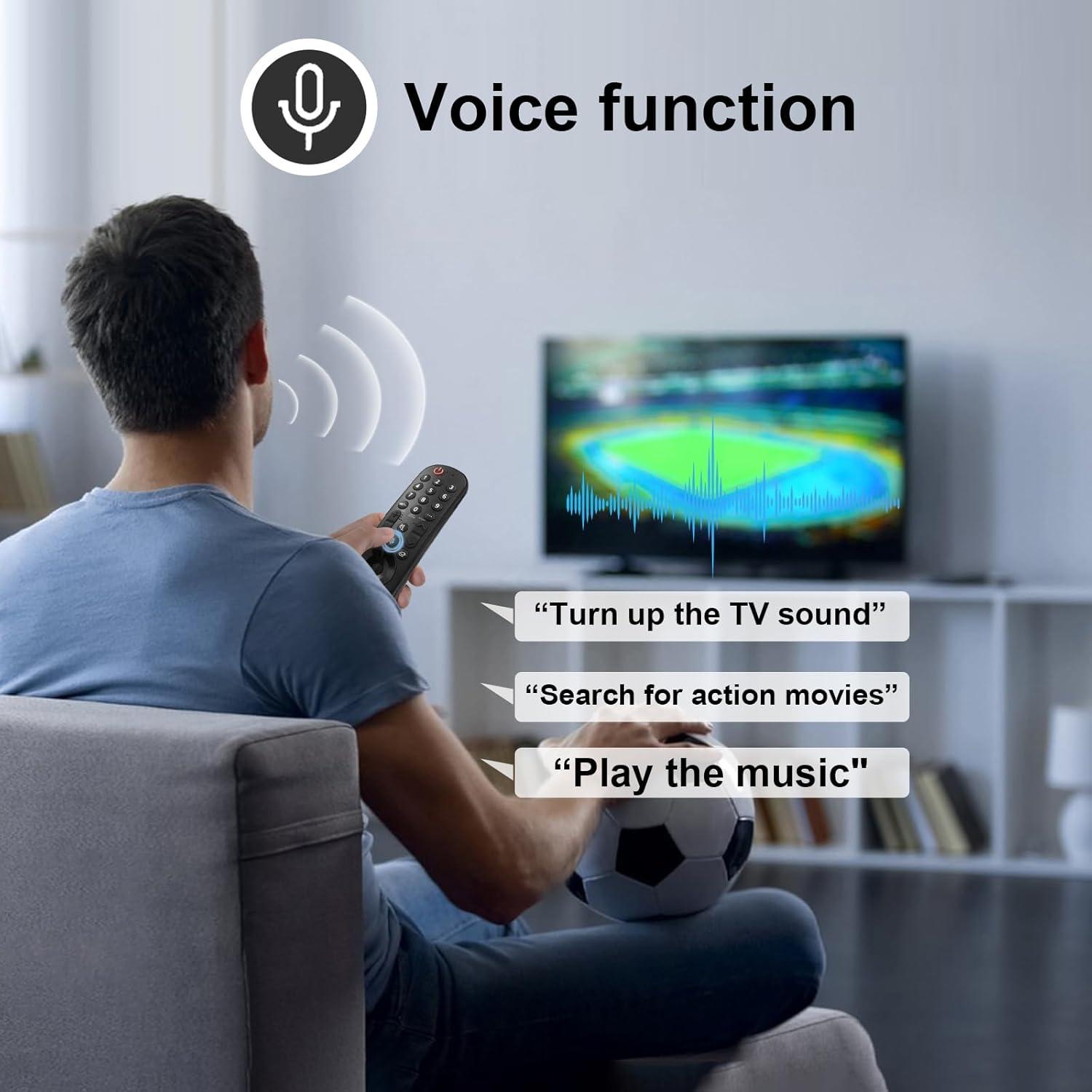 Control Remoto Mágico LG 2019-2024 con Voz y Puntero