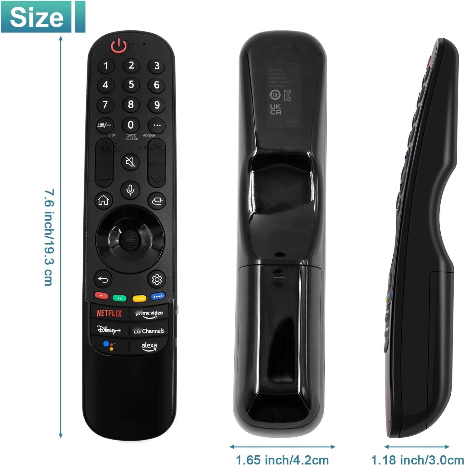 Control Remoto Mágico LG 2019-2024 con Voz y Puntero