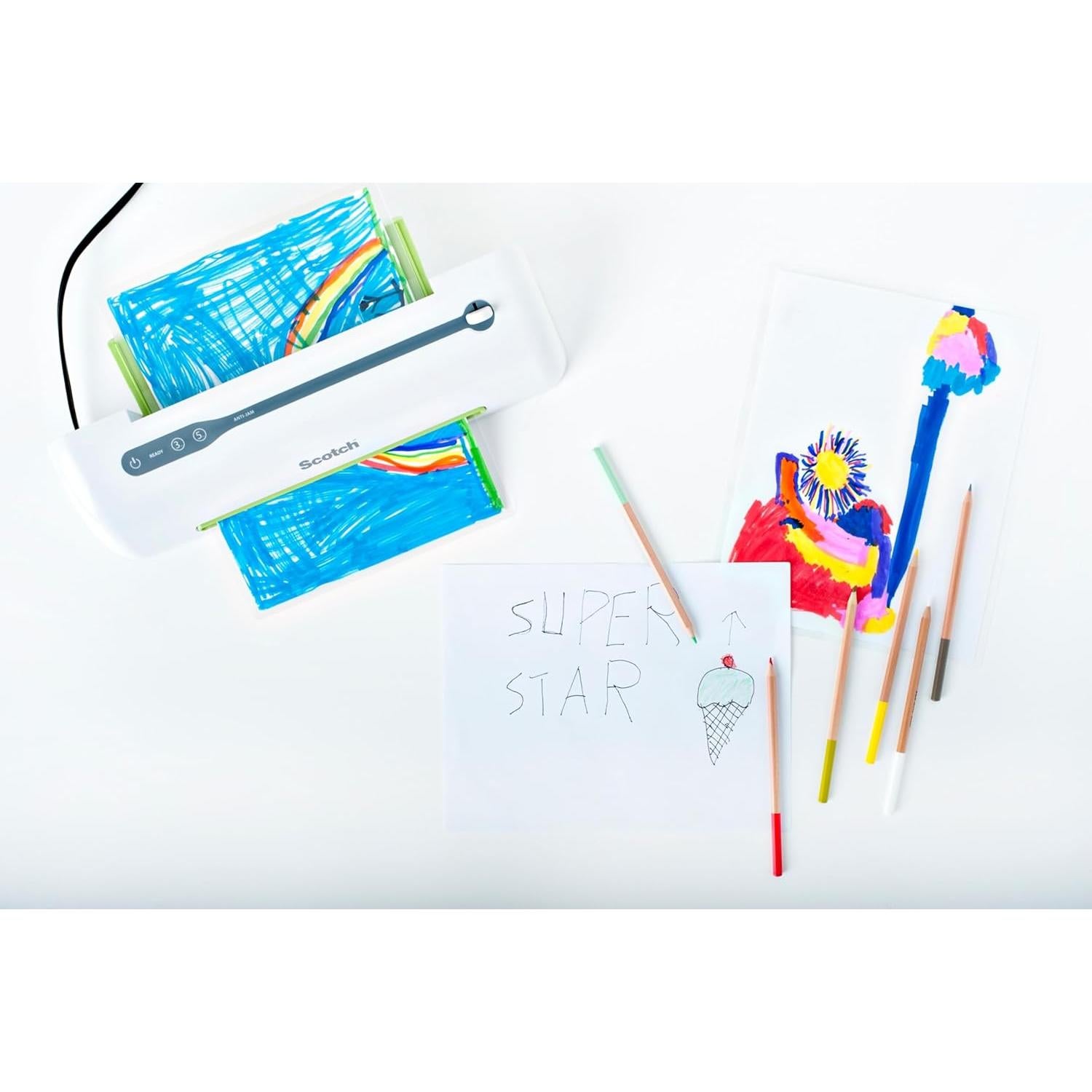 Hojas de Laminado Autoadhesivas Scotch 40.64 cm x 3.05 m