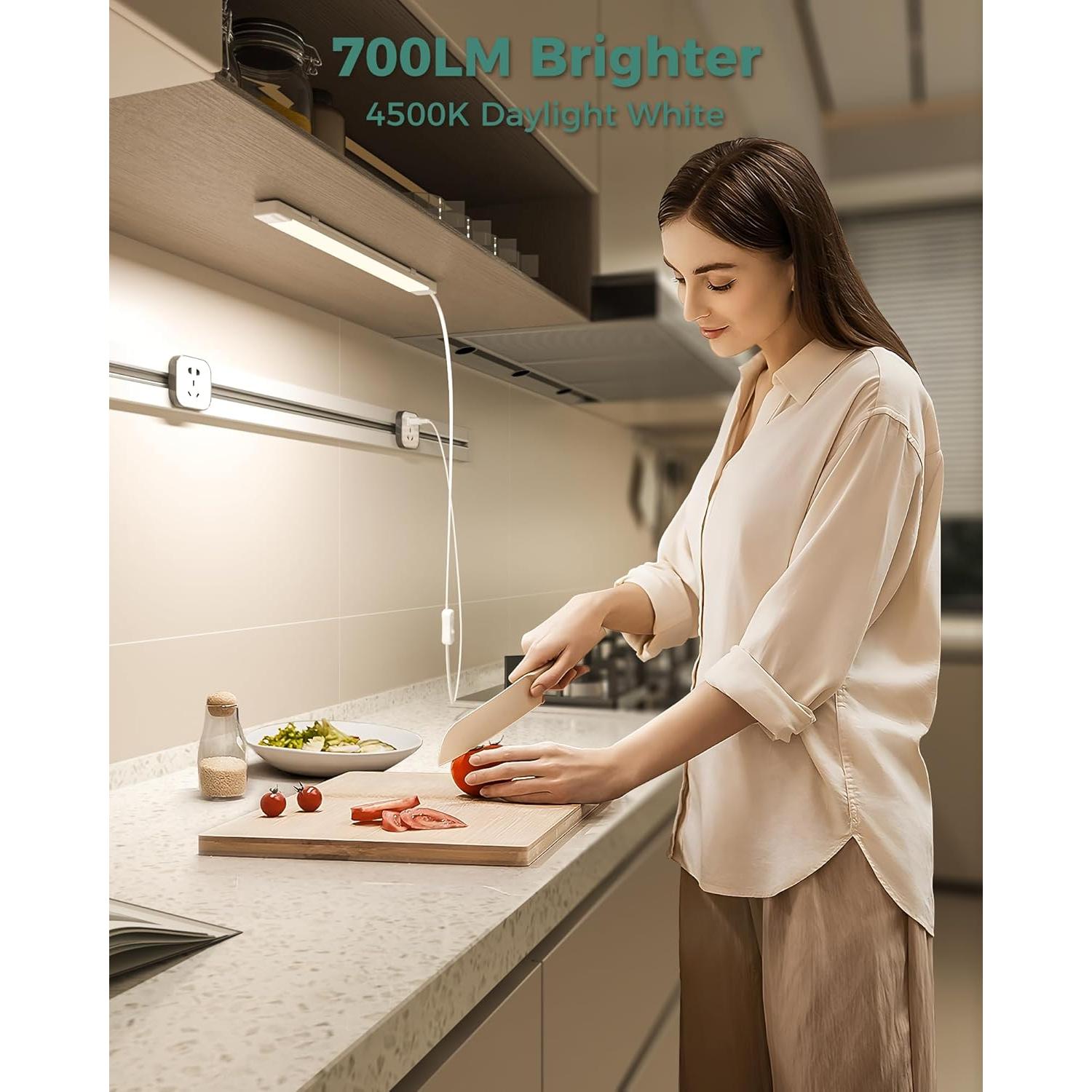 ASOKO Luz Bajo Gabinete 40.64 cm 700LM 4500K Blanco Diurno