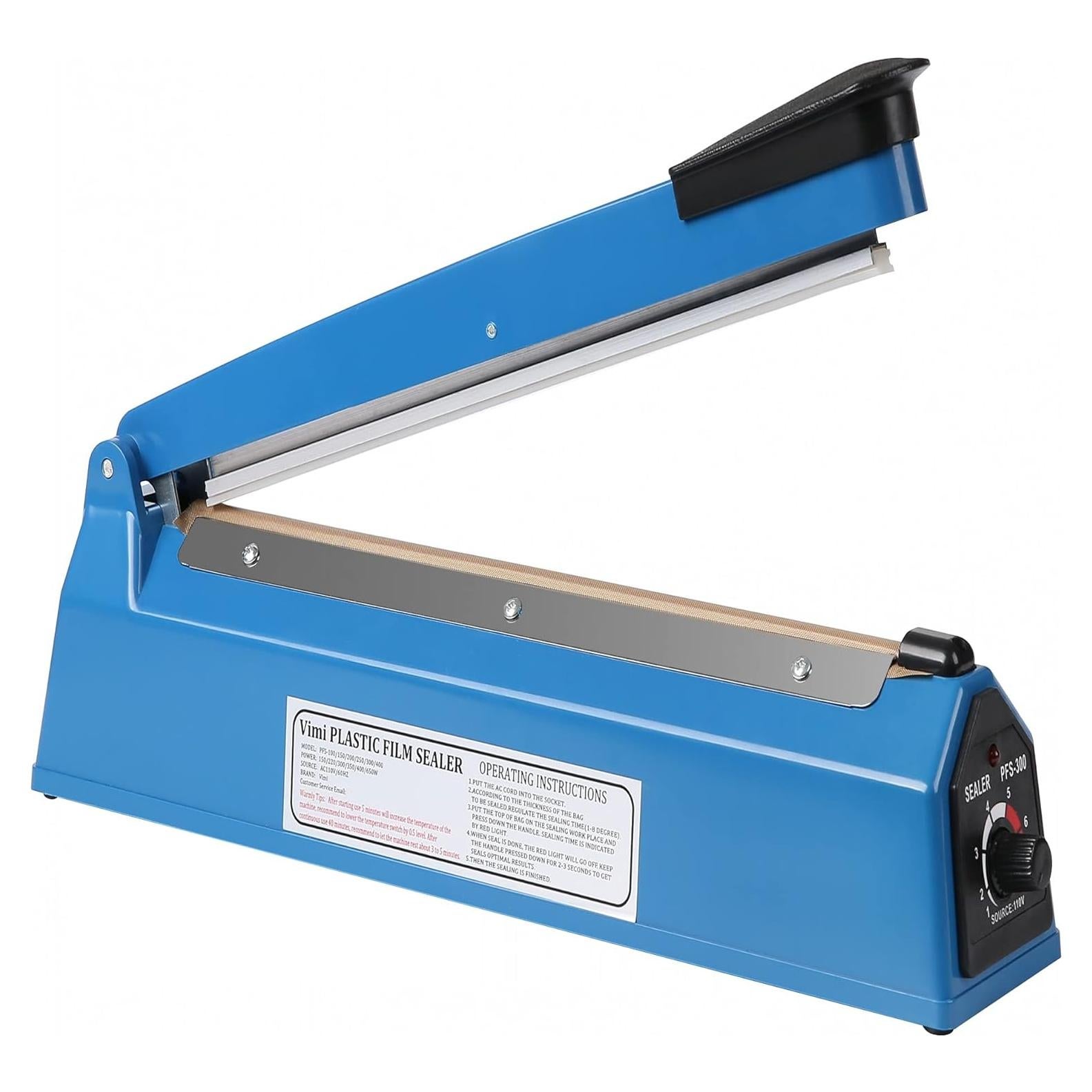 Sellador de Calor Manual VIMI 20 cm con Elemento Extra