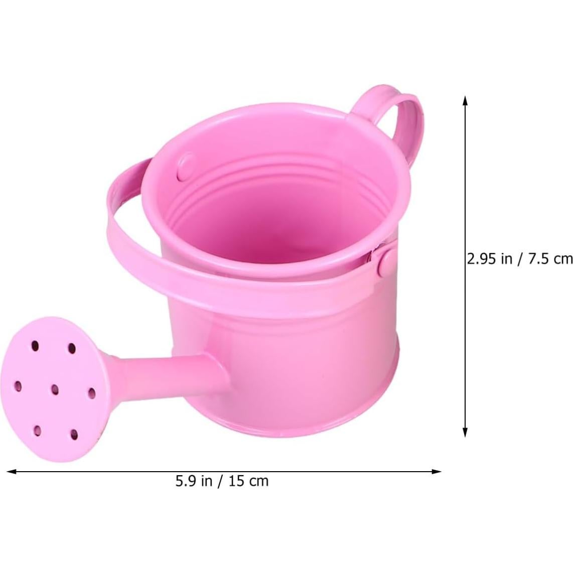 Regaderas de Metal para Niños DOITOOL 2PCS Beige y Rosa