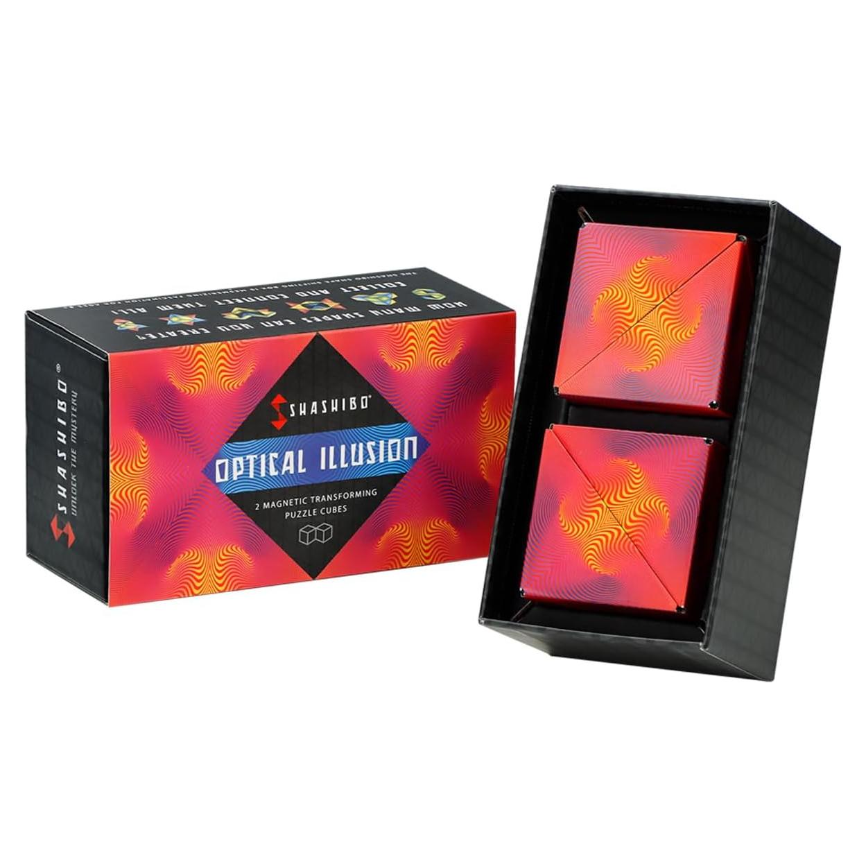 Cubo Antiestrés SHASHIBO - Juguete Sensorial 2 Piezas