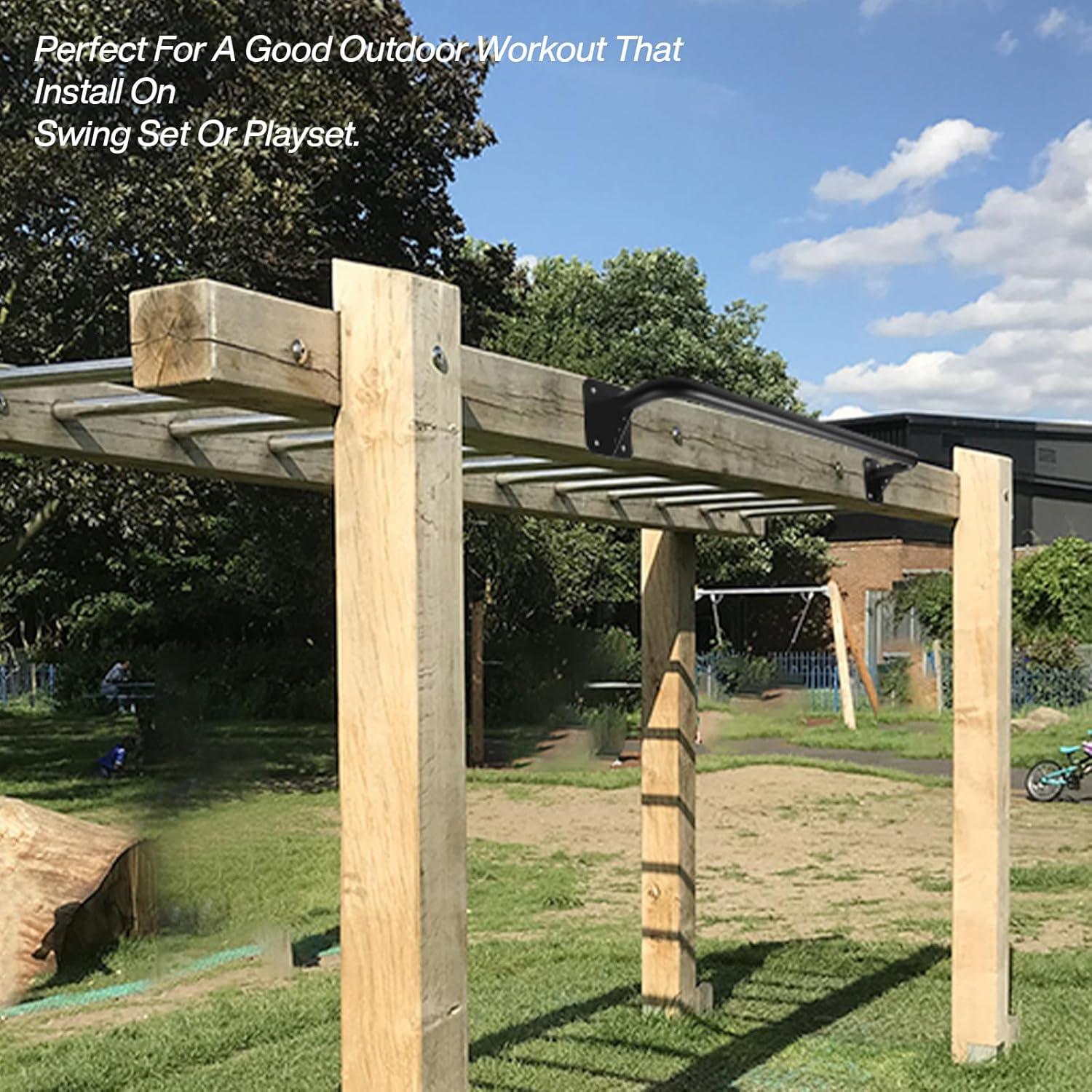 Barra de Dominadas Purife para Puerta, Soporta 227 kg, Acero