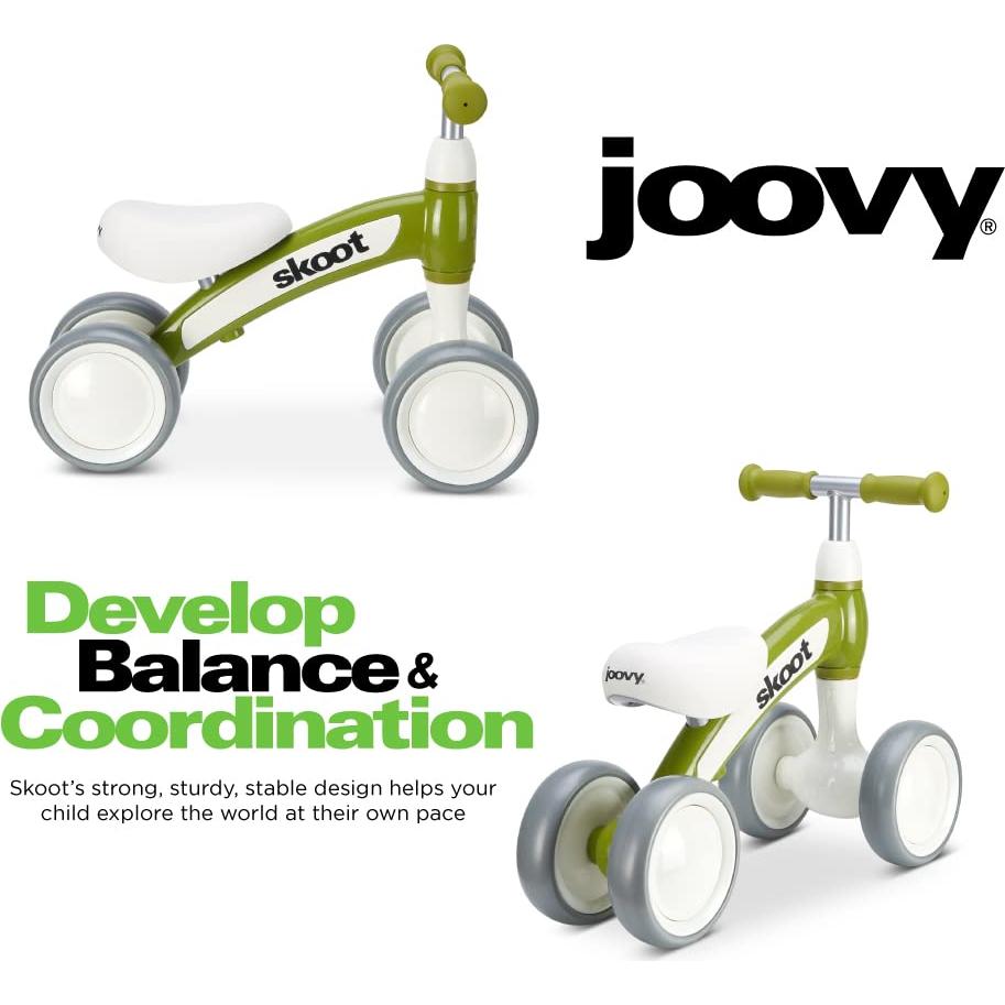 Bicicleta de Equilibrio Joovy Skoot Verde para Niños 10m+