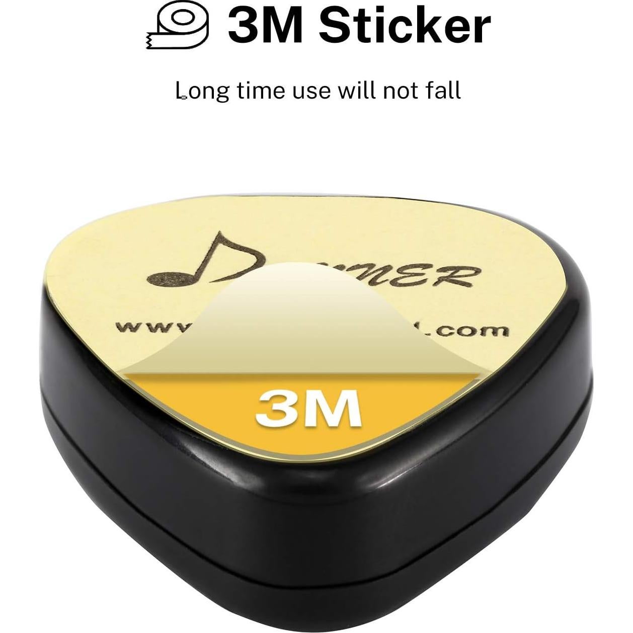 Soporte para Púas de Guitarra Donner con 10 Púas y 3 Soportes