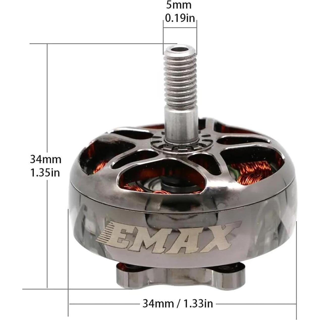 Motor EMAX ECO II 2807 1300KV 1500KV 1700KV para Drones RC