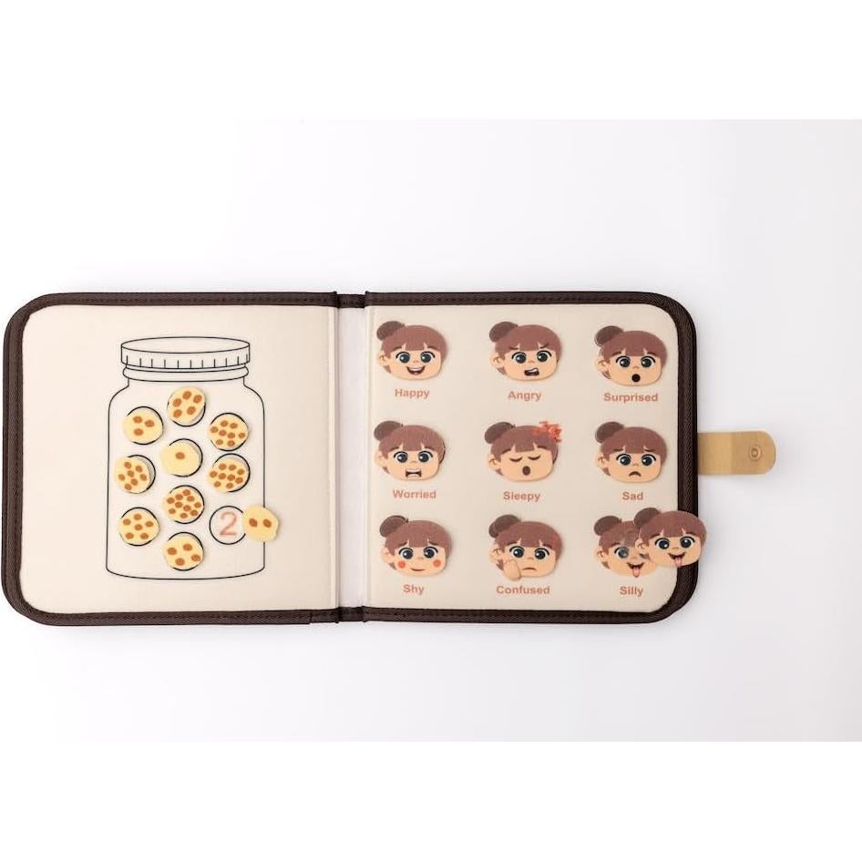 Libro Ocupado Montessori TookyToy 0.46 kg 22.86x24.13 cm