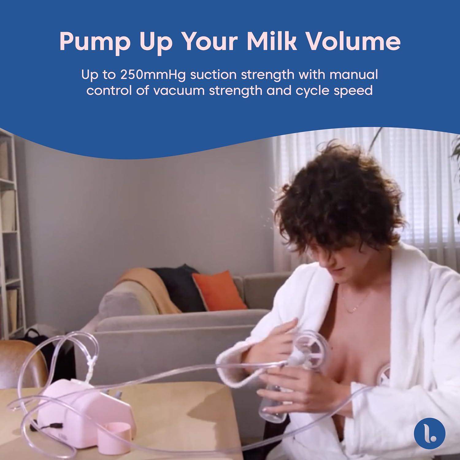 Bomba de Pecho Eléctrica Limerick Joy, Portátil, Digital, 2.27kg