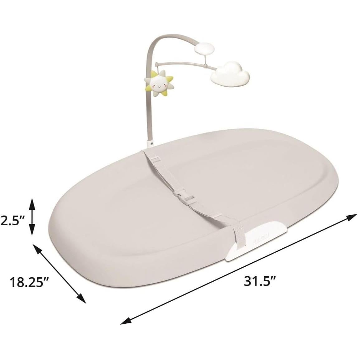 Cuna para Bebé Skip Hop 2-en-1 Lateral e Independiente Gris