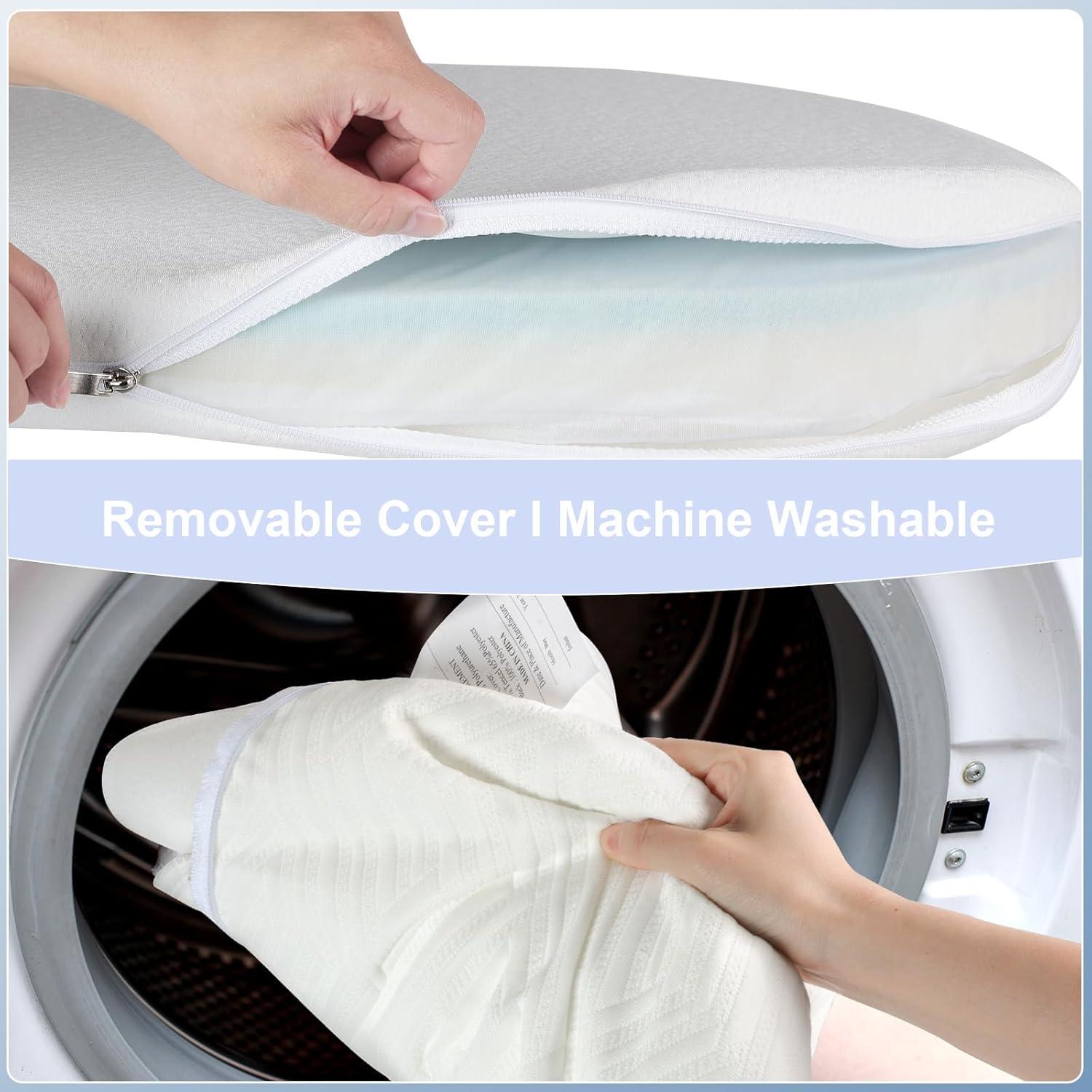 Colchón de cuna NeoBorn 61x52.8 cm viscoelástico impermeable