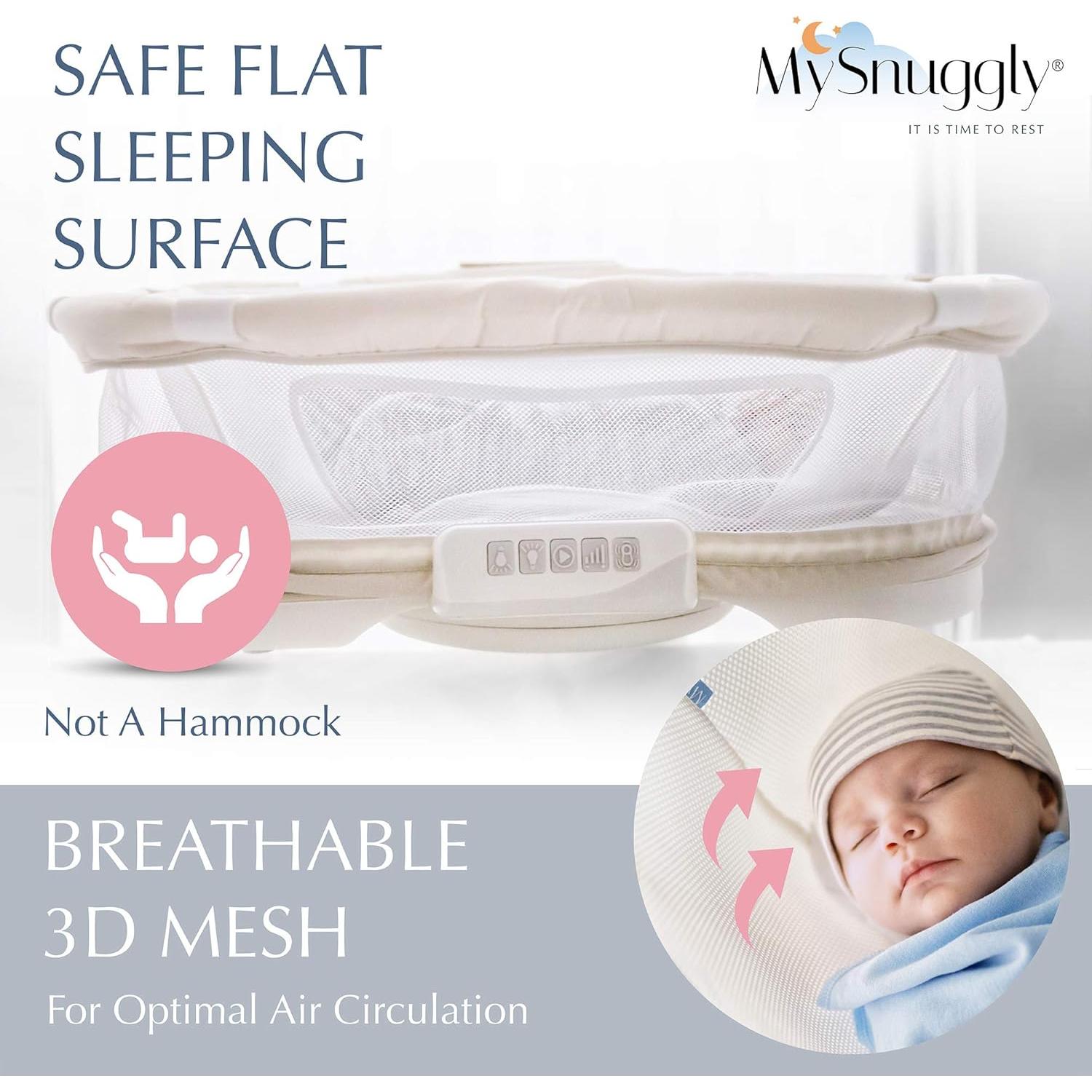 Solución para dormir MySnuggly para cunas Halo 3.0 - Algodón