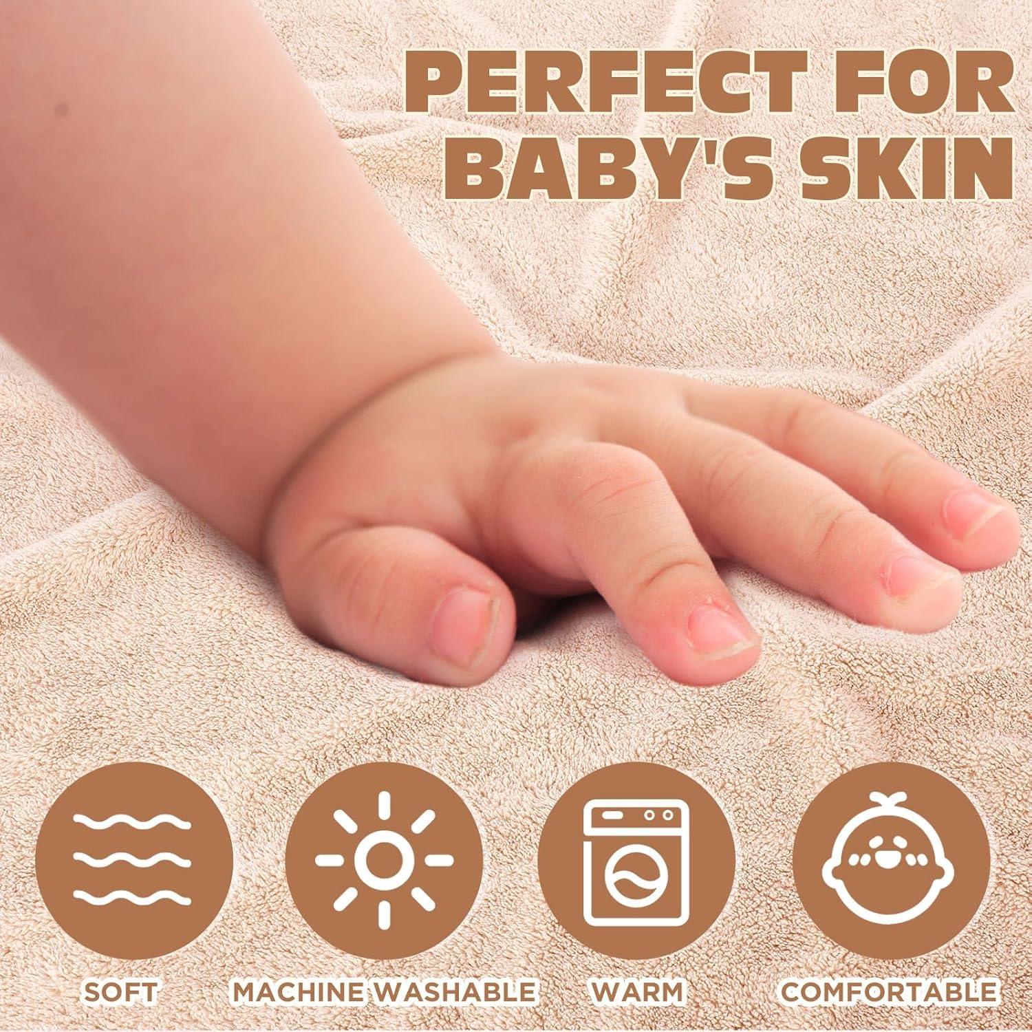 Juego de 6 Toallas de Baño con Capucha SmoothNovelty 80x80 cm