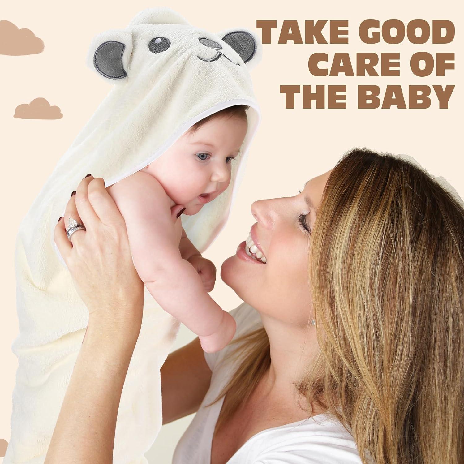 Juego de 6 Toallas de Baño con Capucha SmoothNovelty 80x80 cm