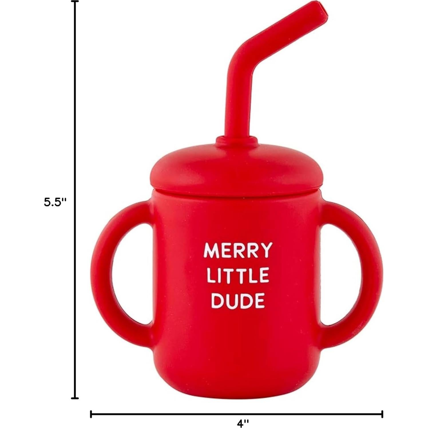 Taza de Entrenamiento Navidad Stephan Baby 118 ml Silicona