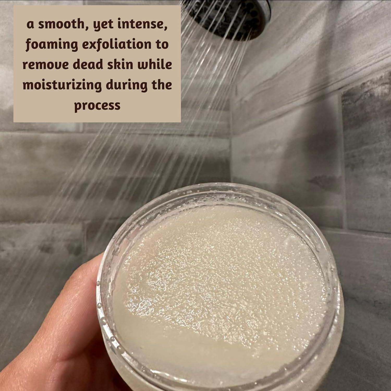 Exfoliante Corporal de Azúcar The Lotion Company 311g Aroma Talco