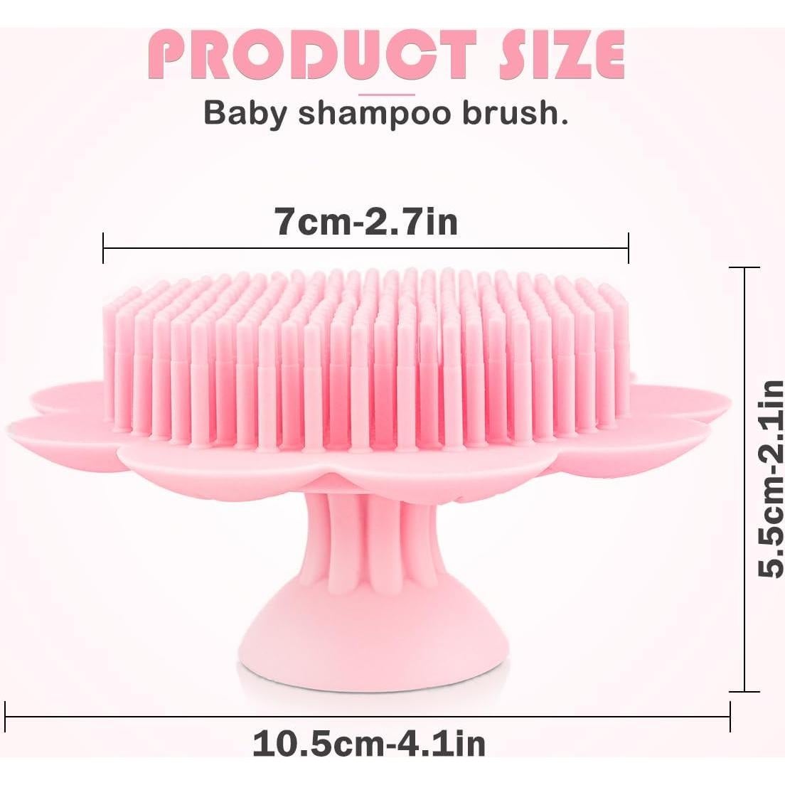 Cepillo de Masaje para Bebés LNQ LUNIQI de Silicona Suave