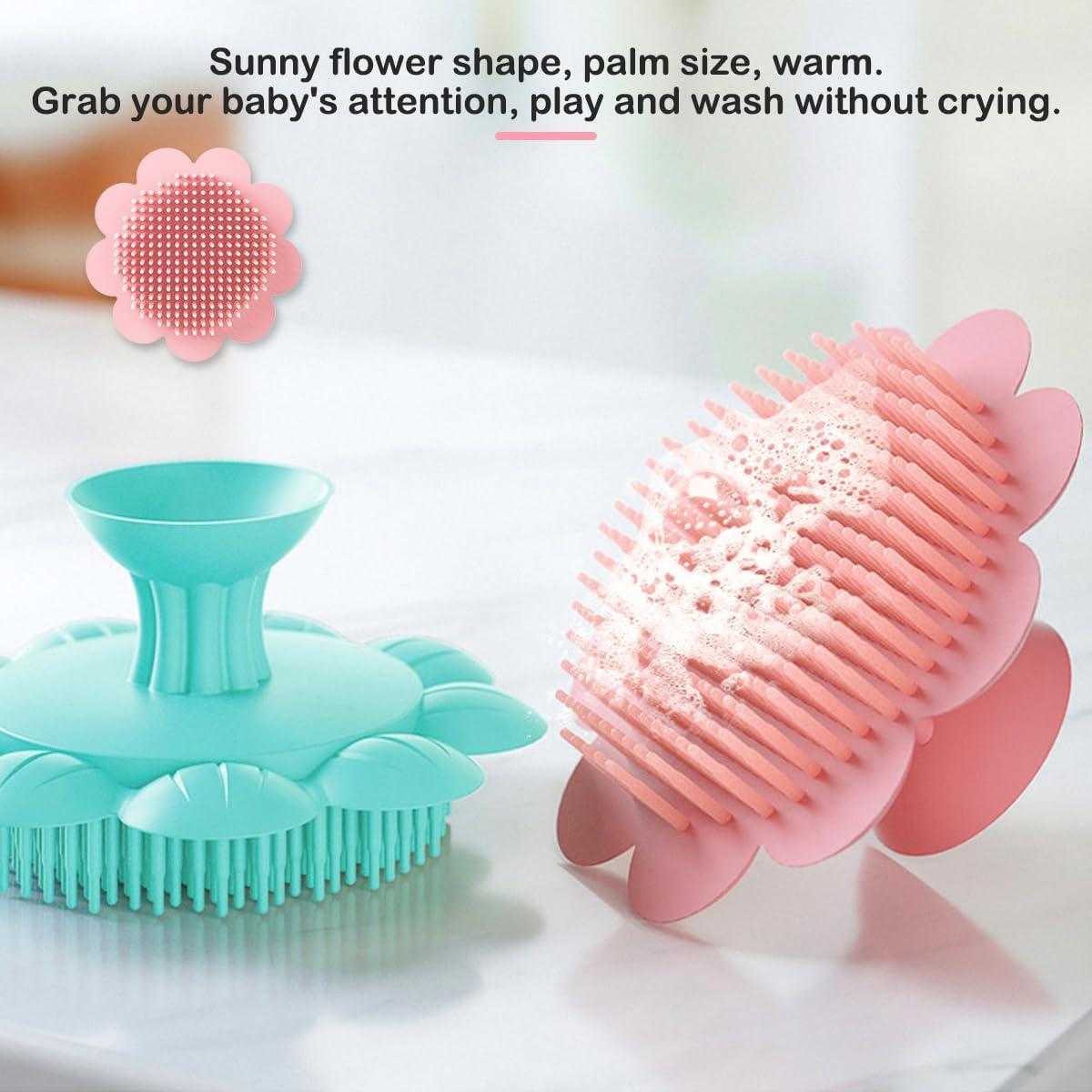 Cepillo de Masaje para Bebés LNQ LUNIQI de Silicona Suave