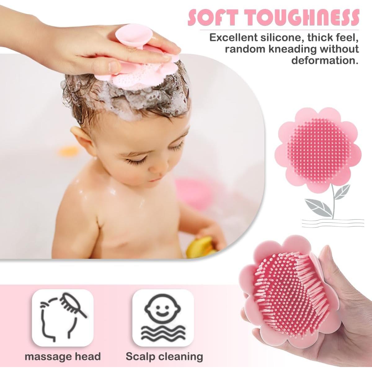 Cepillo de Masaje para Bebés LNQ LUNIQI de Silicona Suave