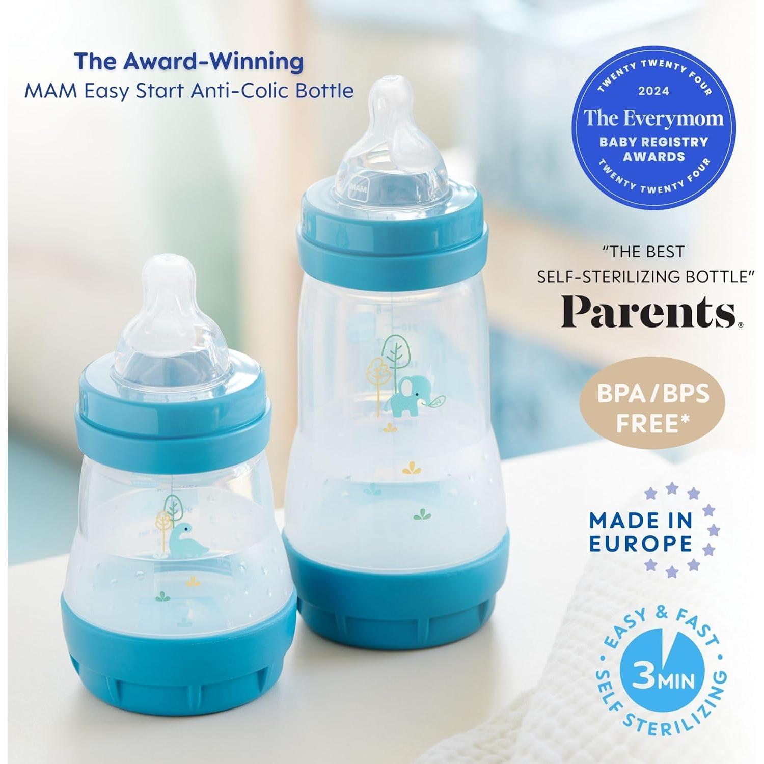 Botella Anticólica MAM Easy Start 270ml con Tetina Silicona