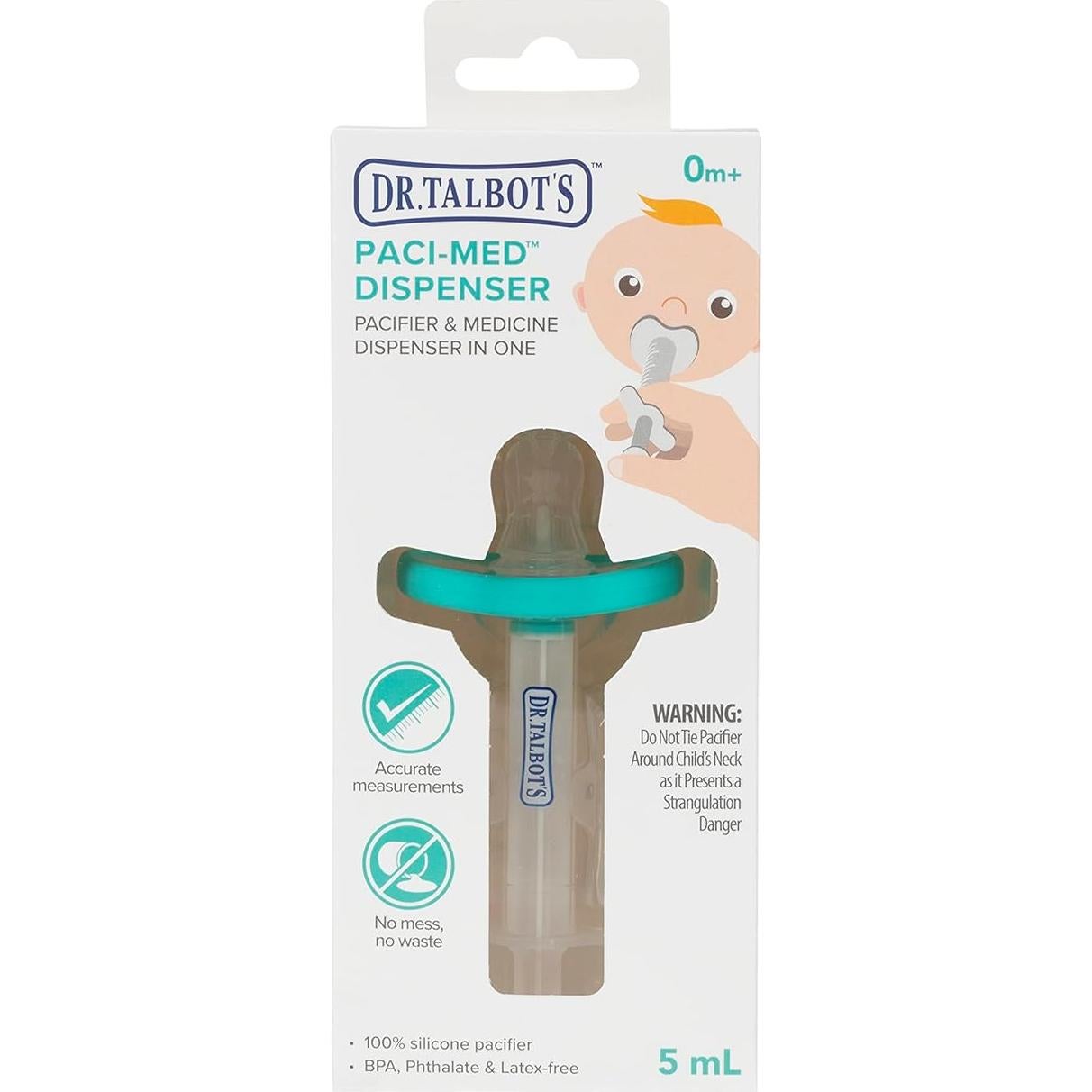 Dispensador de Medicamentos para Bebés Dr. Talbot Paci-Med 5ml