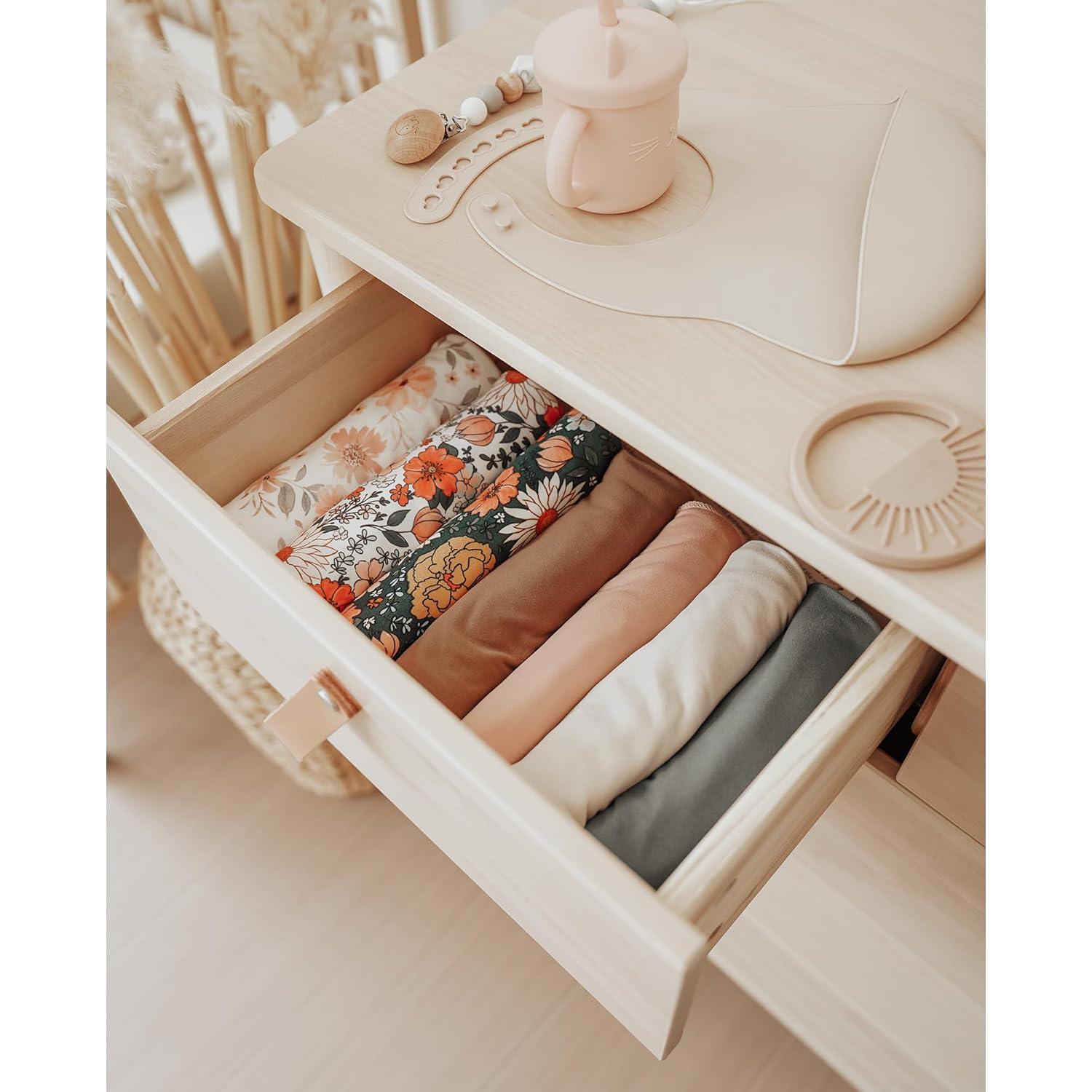 Manta de Recepción para Bebé Niña Konssy 76.2x76.2 cm Beige