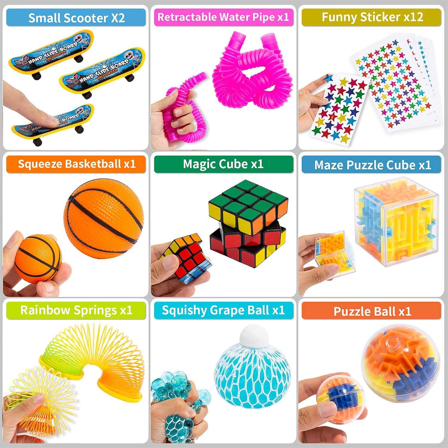 76 Juguetes Sensoriales Antiestrés PROJOYOU para Niños y Adultos