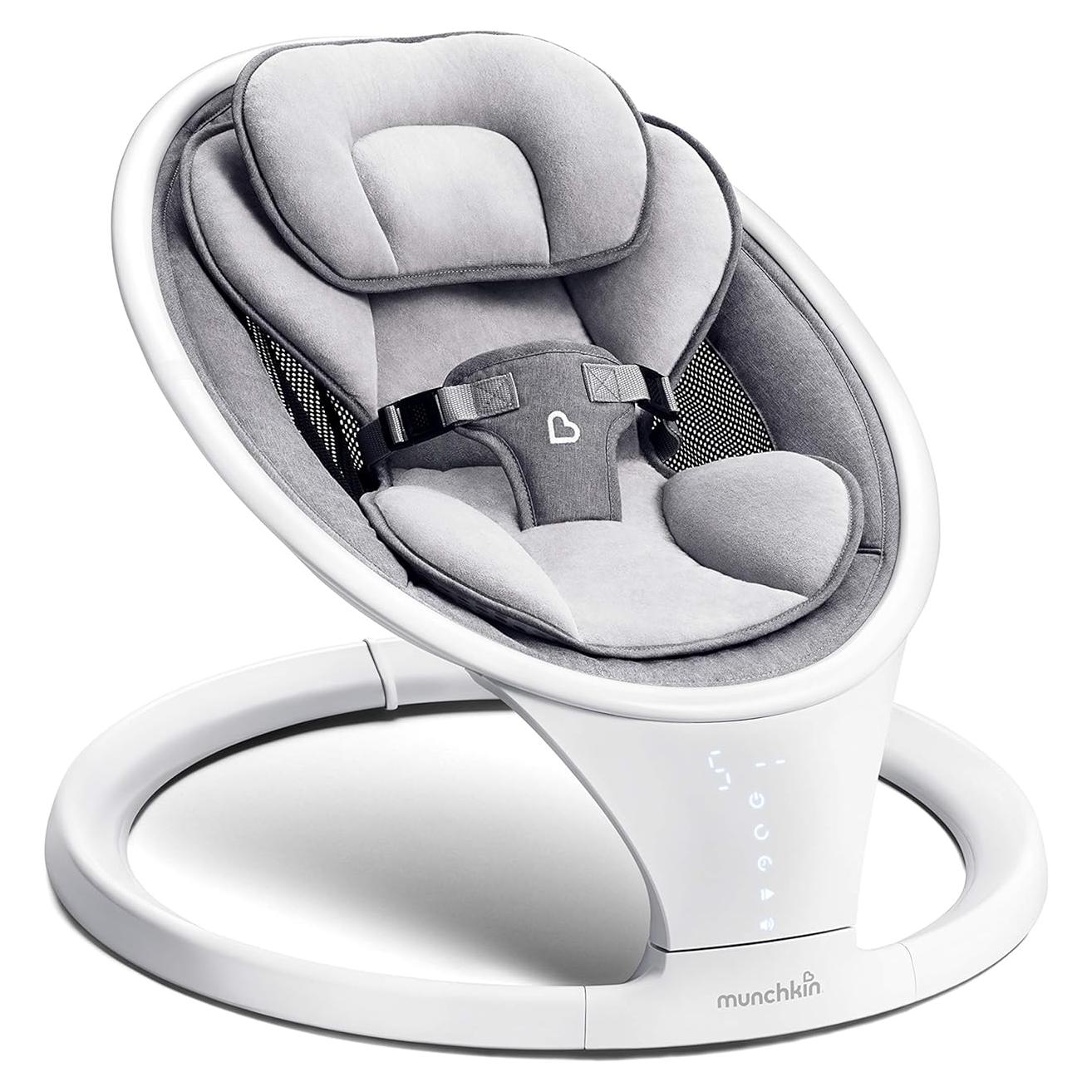 Columpio Eléctrico Munchkin para Bebés Bluetooth 5 Niveles