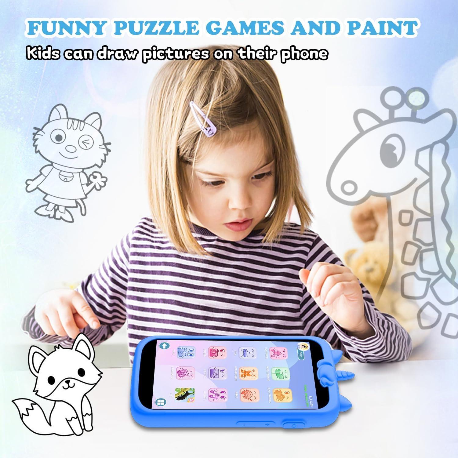 Teléfono Inteligente Juguete E teacher-TYF D2 Azul 10.1 cm