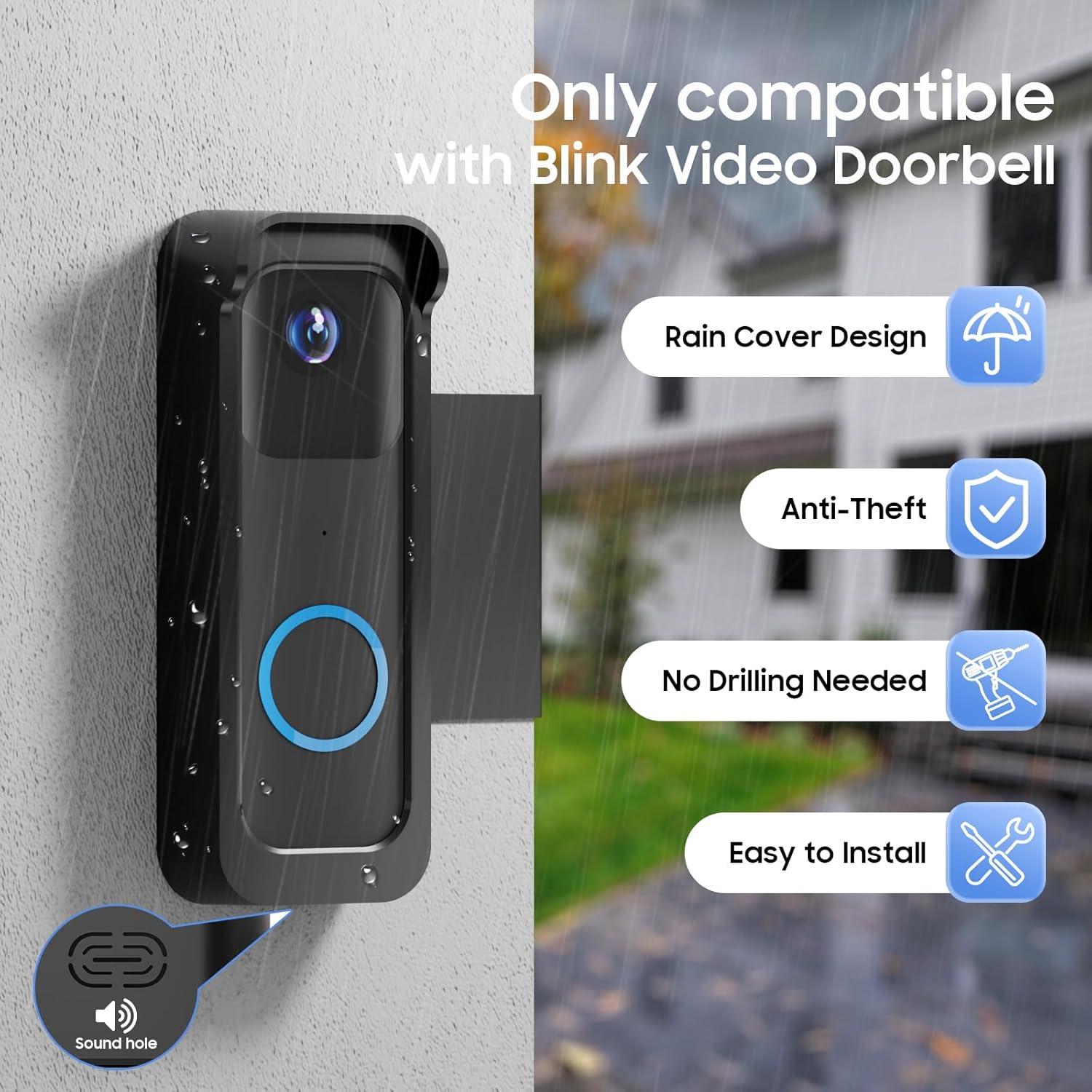 Soporte Anti-Robo para Timbre de Video Blink - DmgicPro Negro