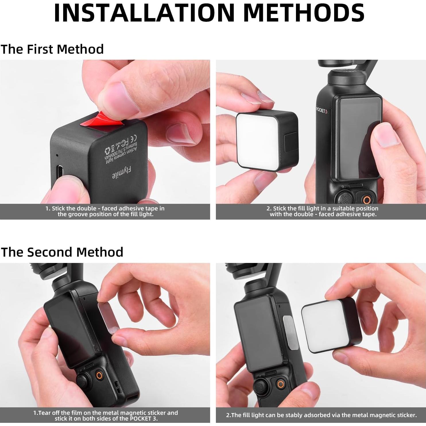 Luz de Relleno Magnética Pocket 3 - Shenzhen Heyi, 6500K