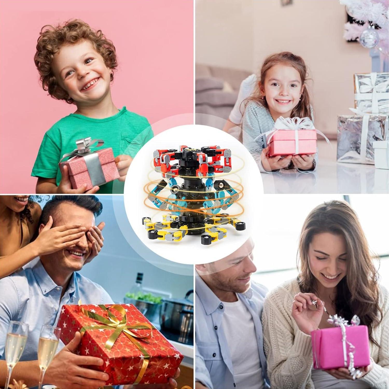 4 Pzs Juguetes Sensoriales Antiestrés Robot Yooumoga