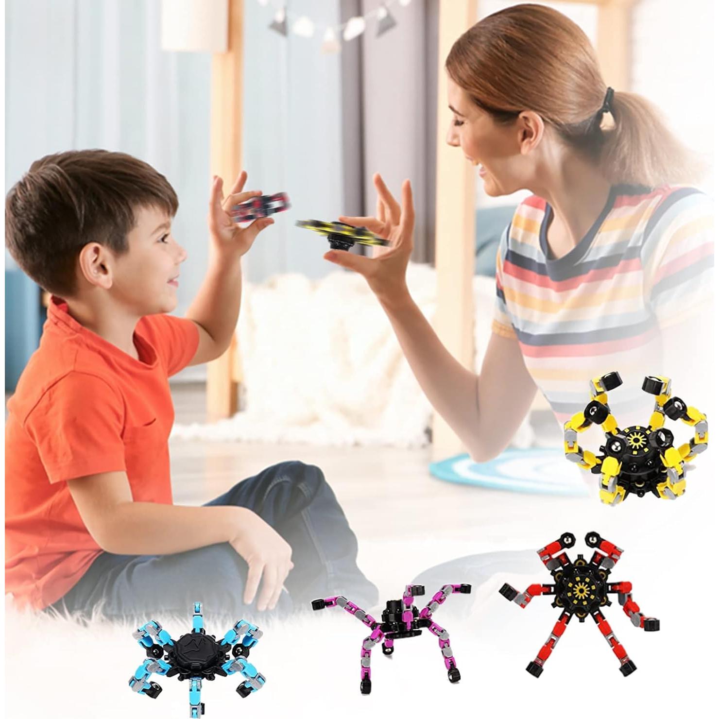 4 Pzs Juguetes Sensoriales Antiestrés Robot Yooumoga