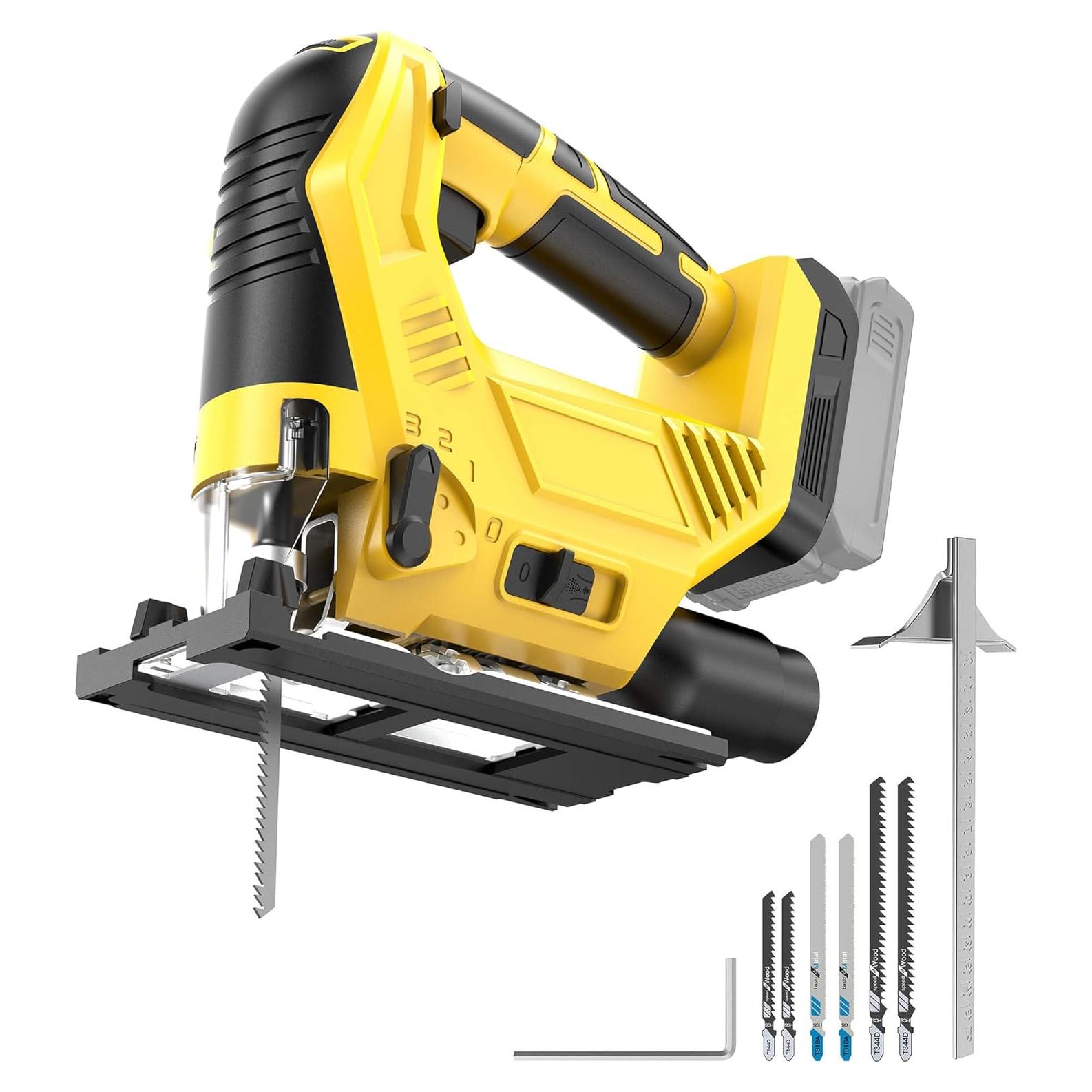 Sierra de calar inalámbrica Bandeiman 20V Max sin batería