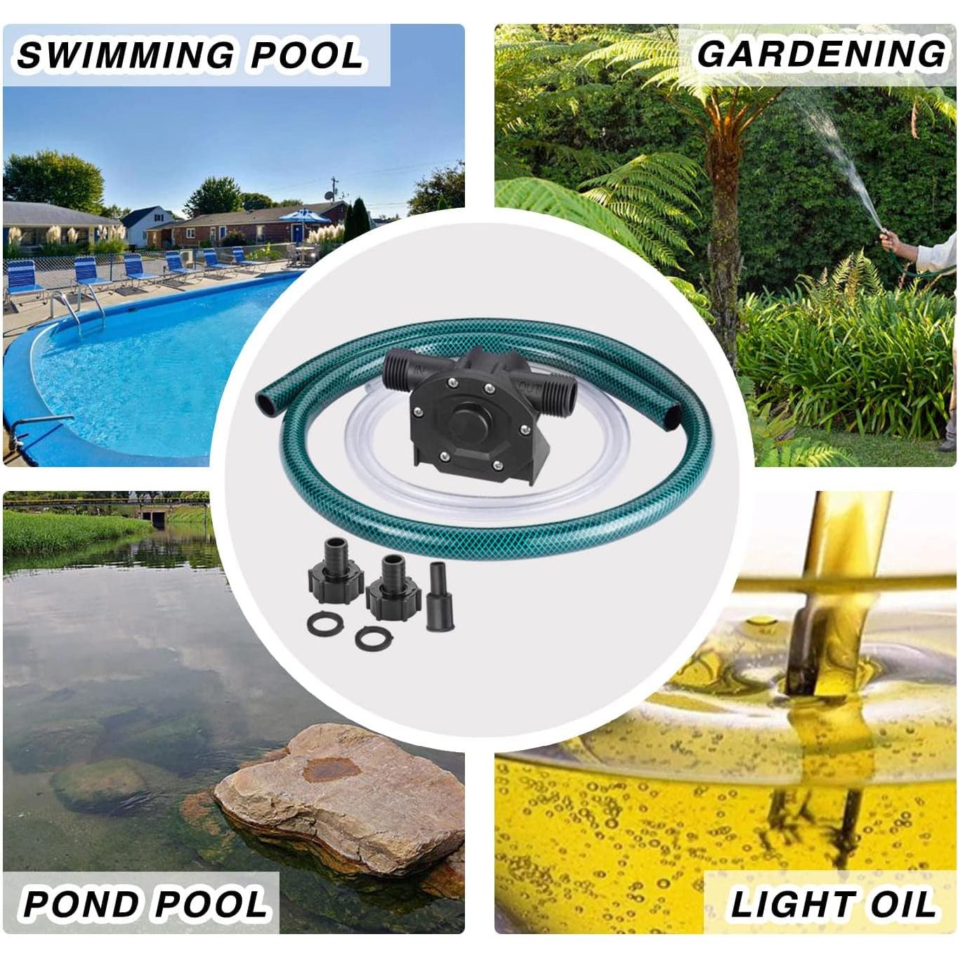 Bomba de Transferencia de Agua y Aceite TRUPOW 12.5 GPM