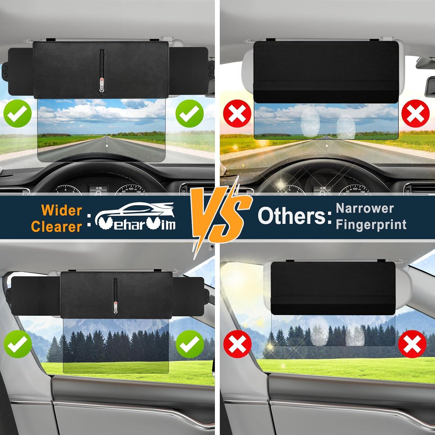 Visera Solar Polarizada Veharvim VH-SV02-1STM UV400 Ajustable