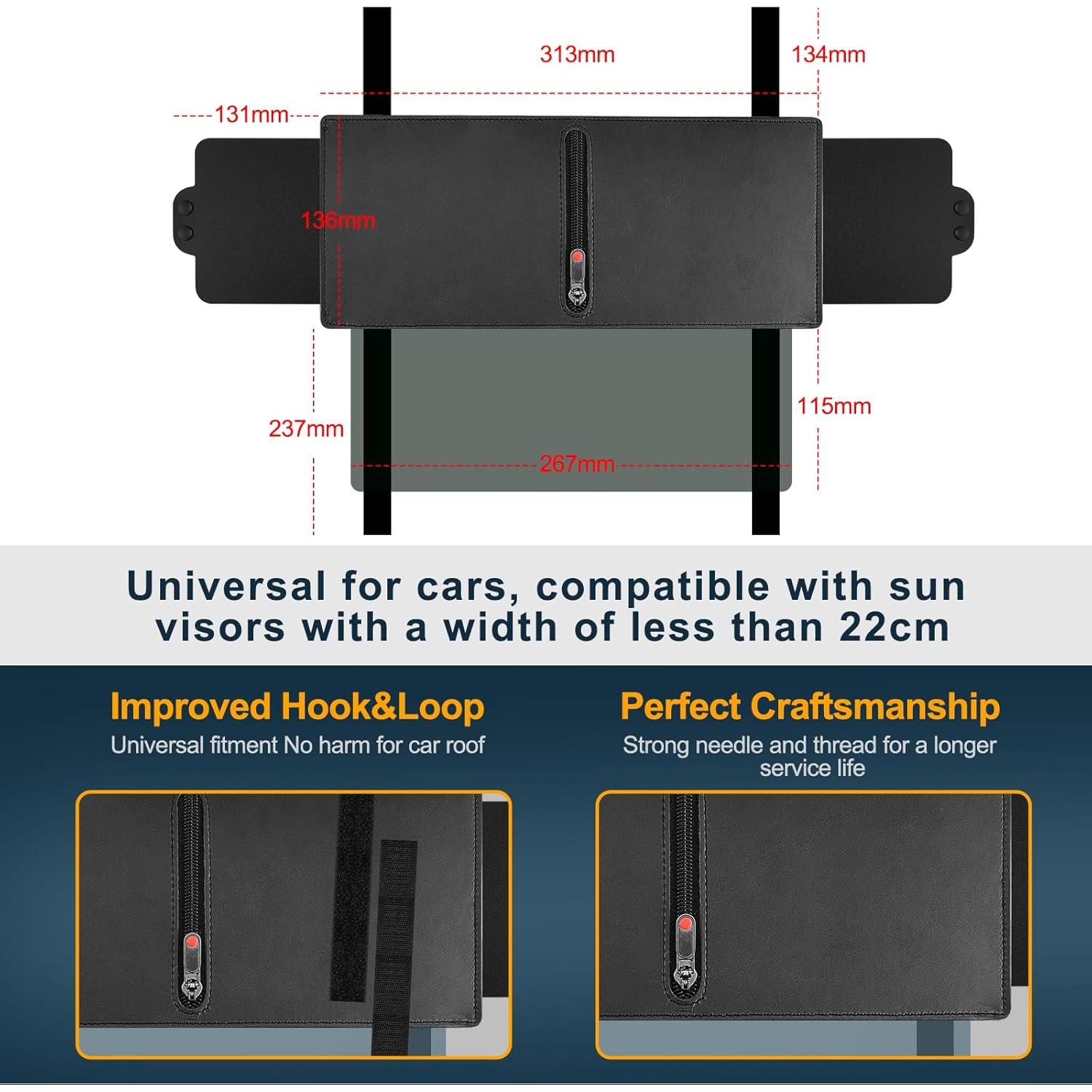 Visera Solar Polarizada Veharvim VH-SV02-1STM UV400 Ajustable