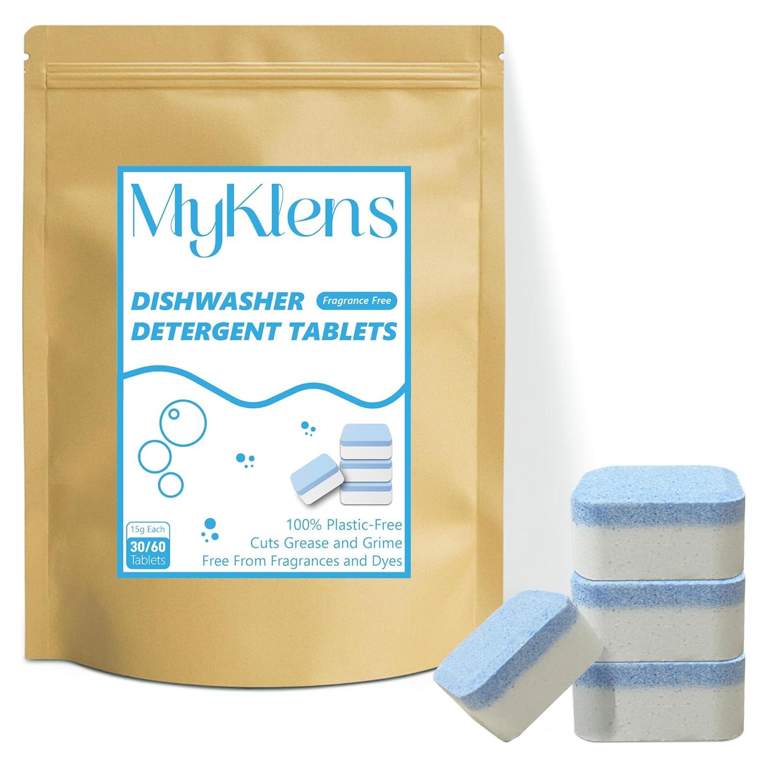 Tabletas de detergente para lavavajillas MyKlens 30 unidades