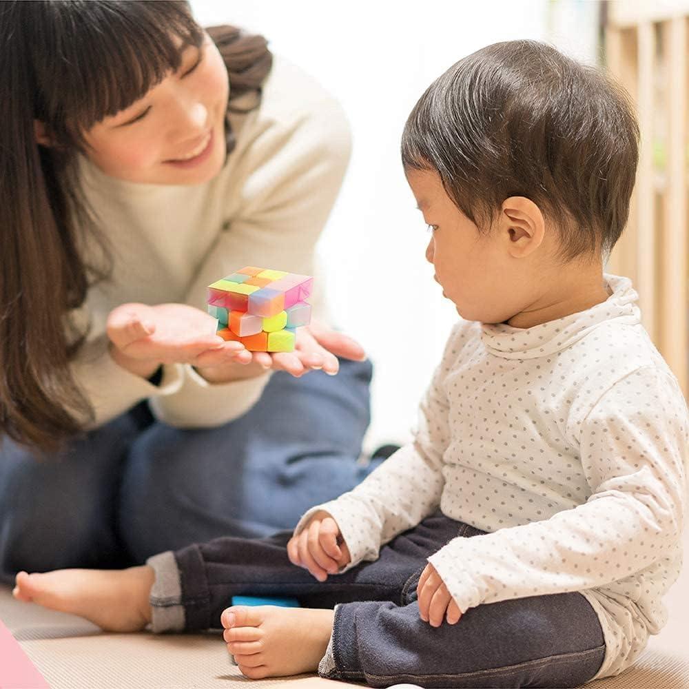 Cubo de Velocidad D-FantiX QY Toys Guerrero W 3x3 Gelatina