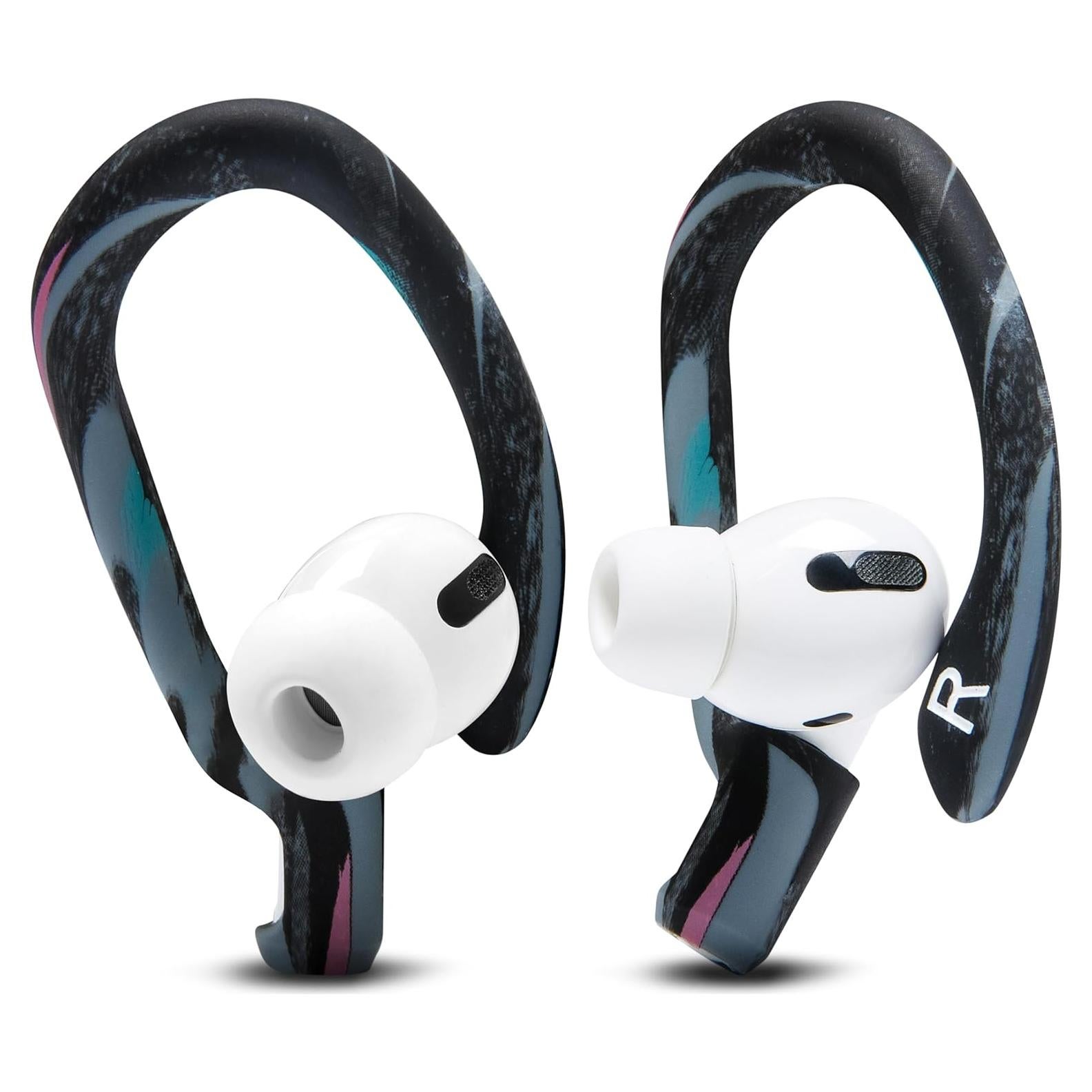 Ganchos para AirPods Pro 1, 2 y 3 Wicked Cushions - Negro