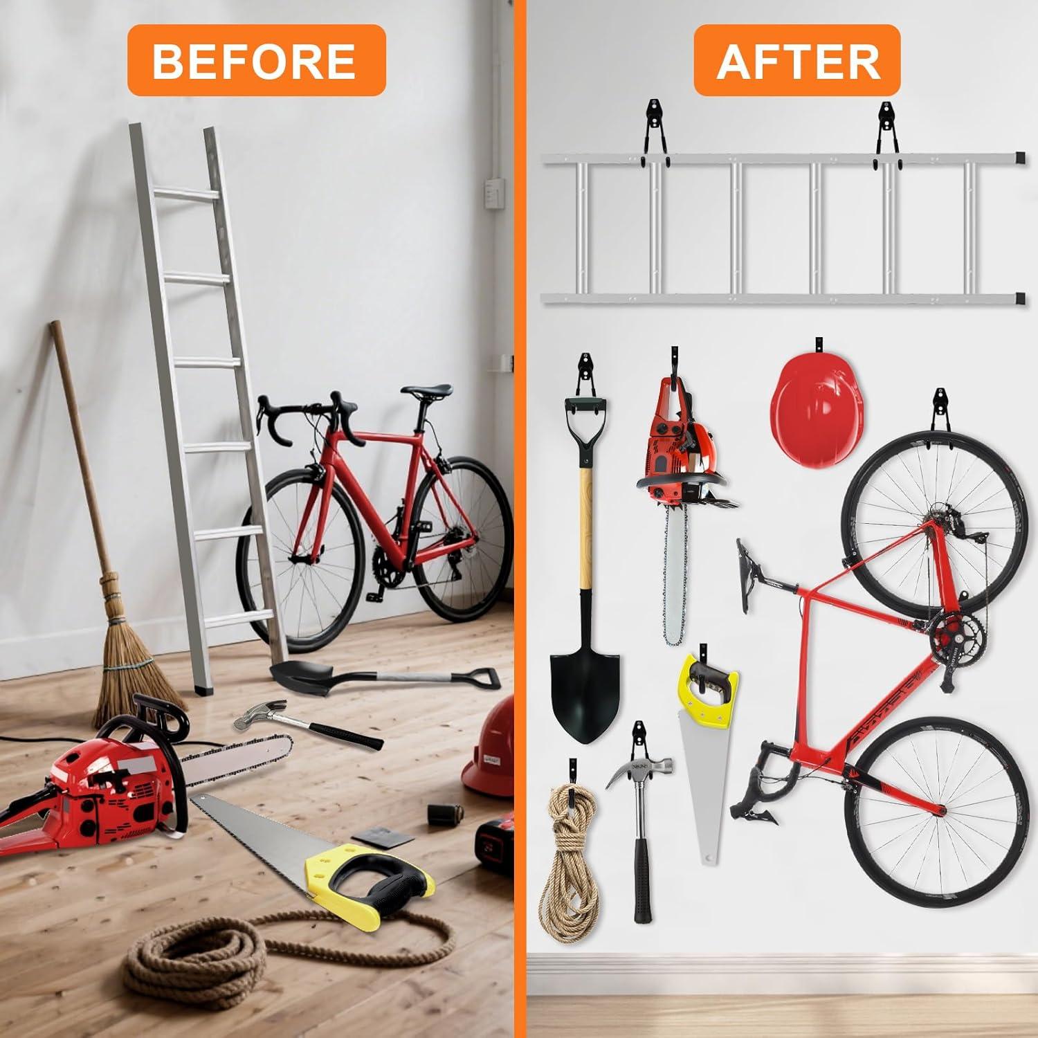 Paquete de 10 ganchos de pared Jikro alta resistencia 20.41 kg