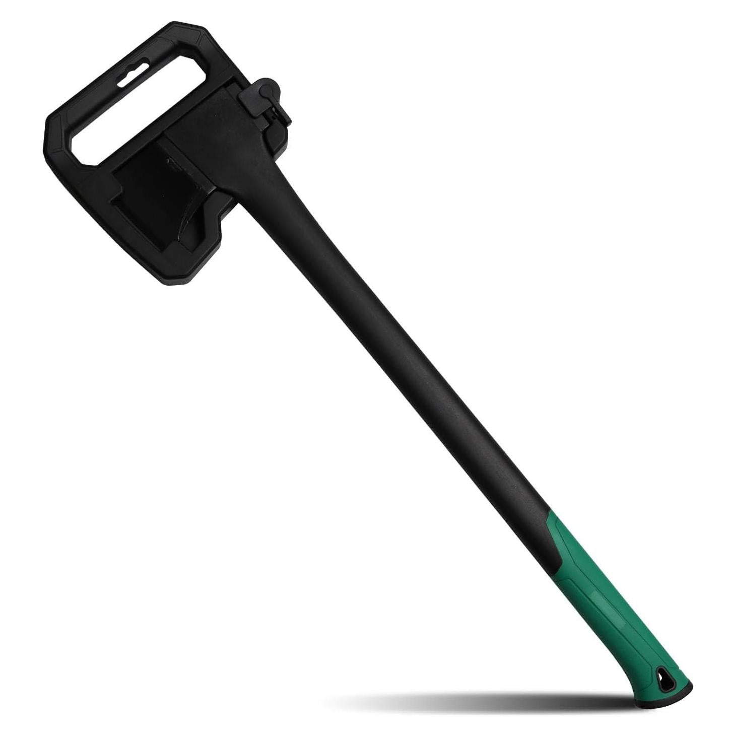 Hacha de Camping CHI SHANG 71 cm Verde, Acero Inoxidable