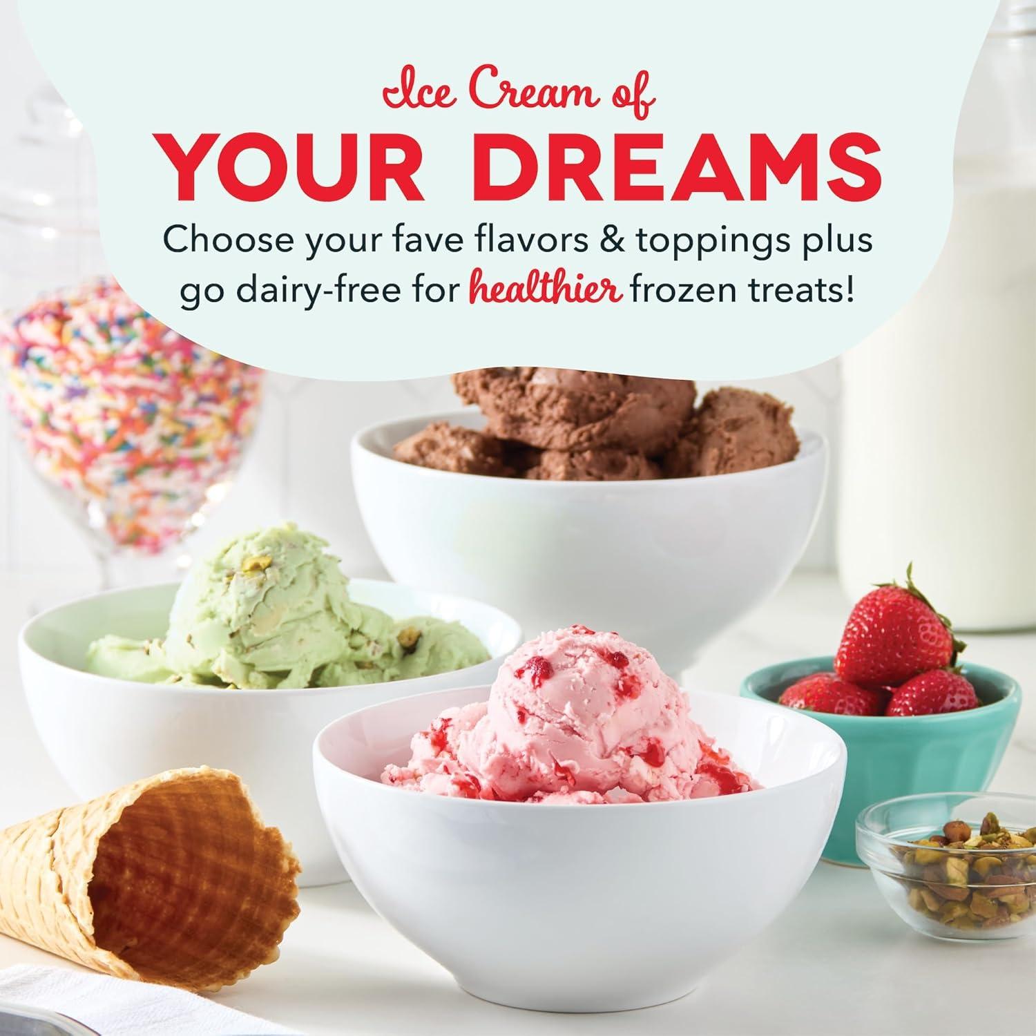 Fabricante de Helados Dash Deluxe 2QT Aqua - 1.89L Automático