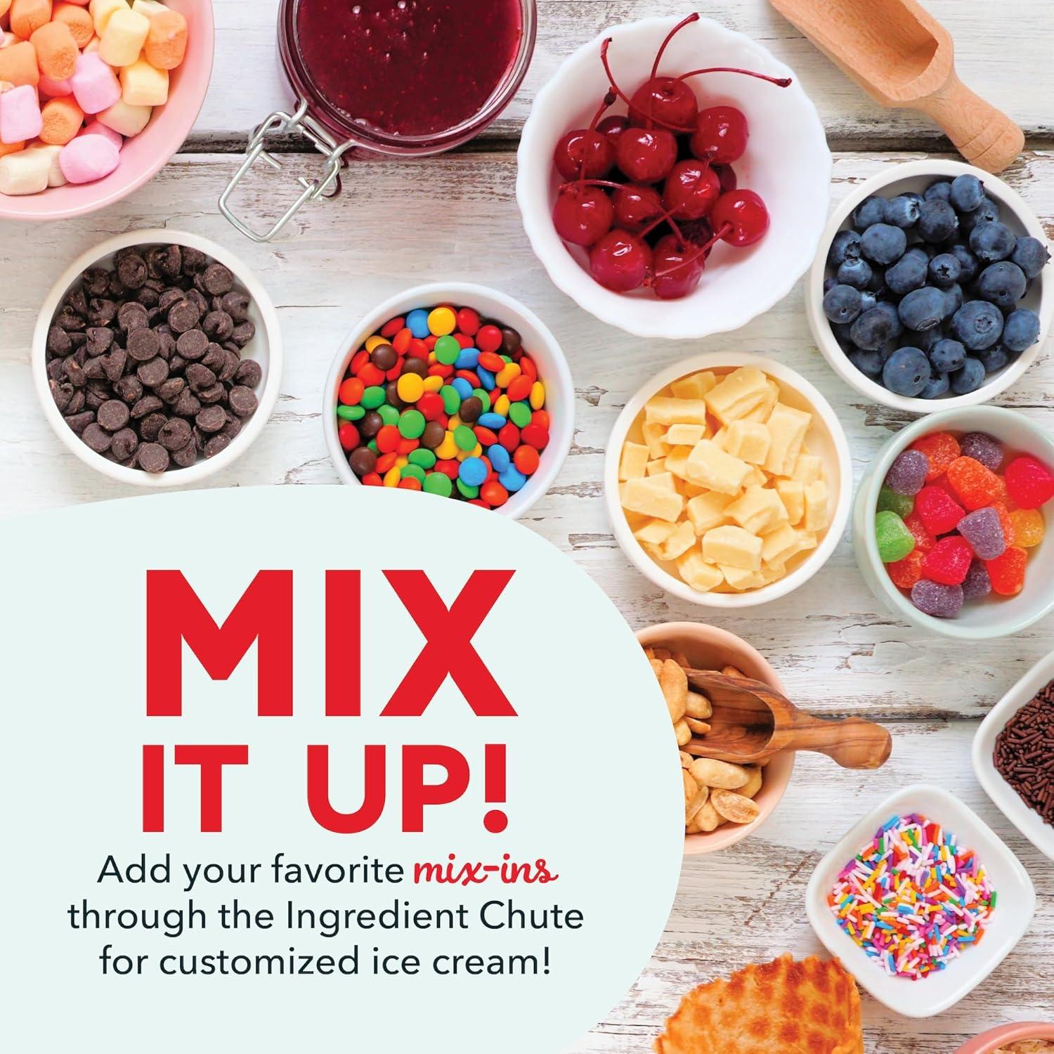 Fabricante de Helados Dash Deluxe 2QT Aqua - 1.89L Automático