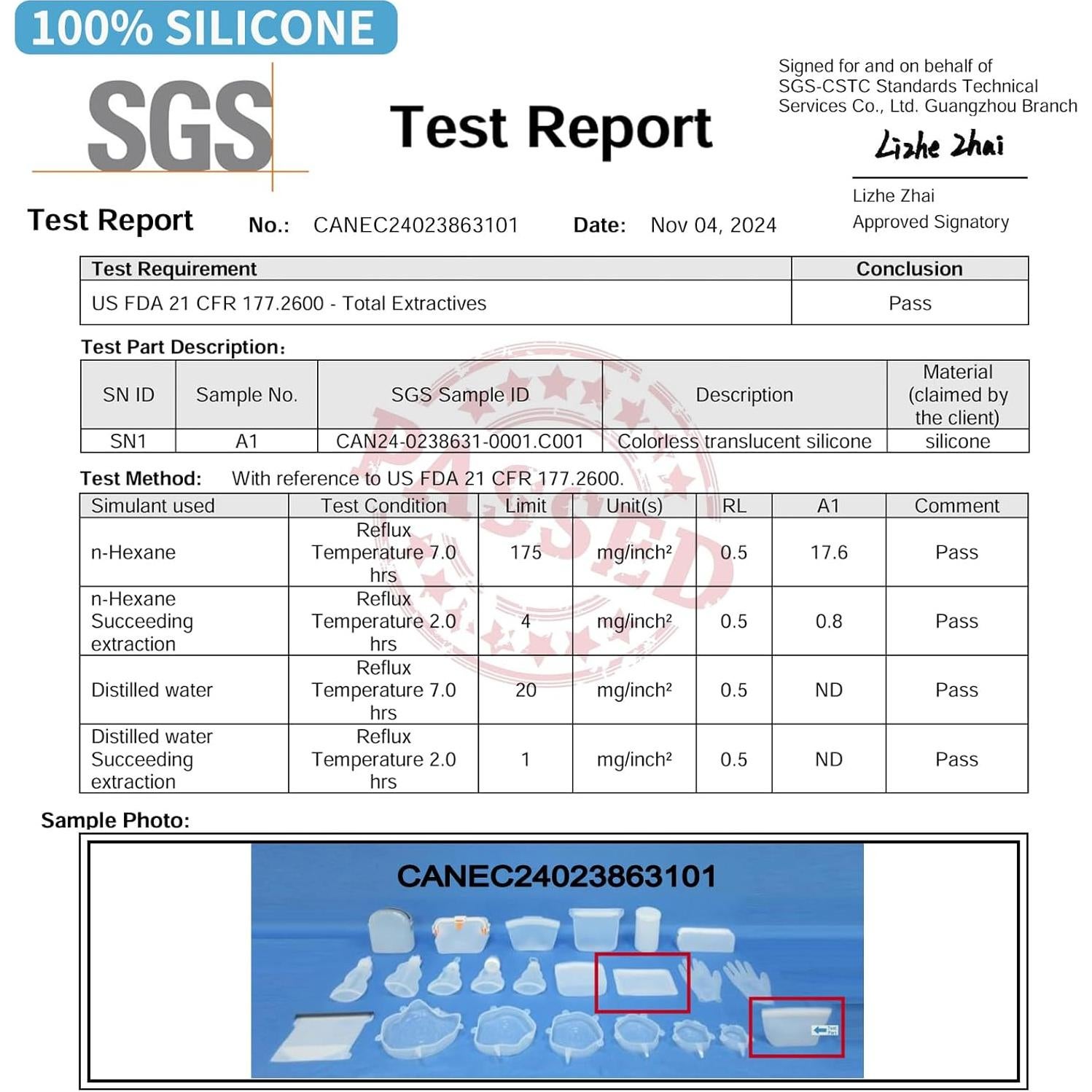 Bolsas de Silicona Reutilizables Annaklin - 4 Piezas, 2 Tamaños