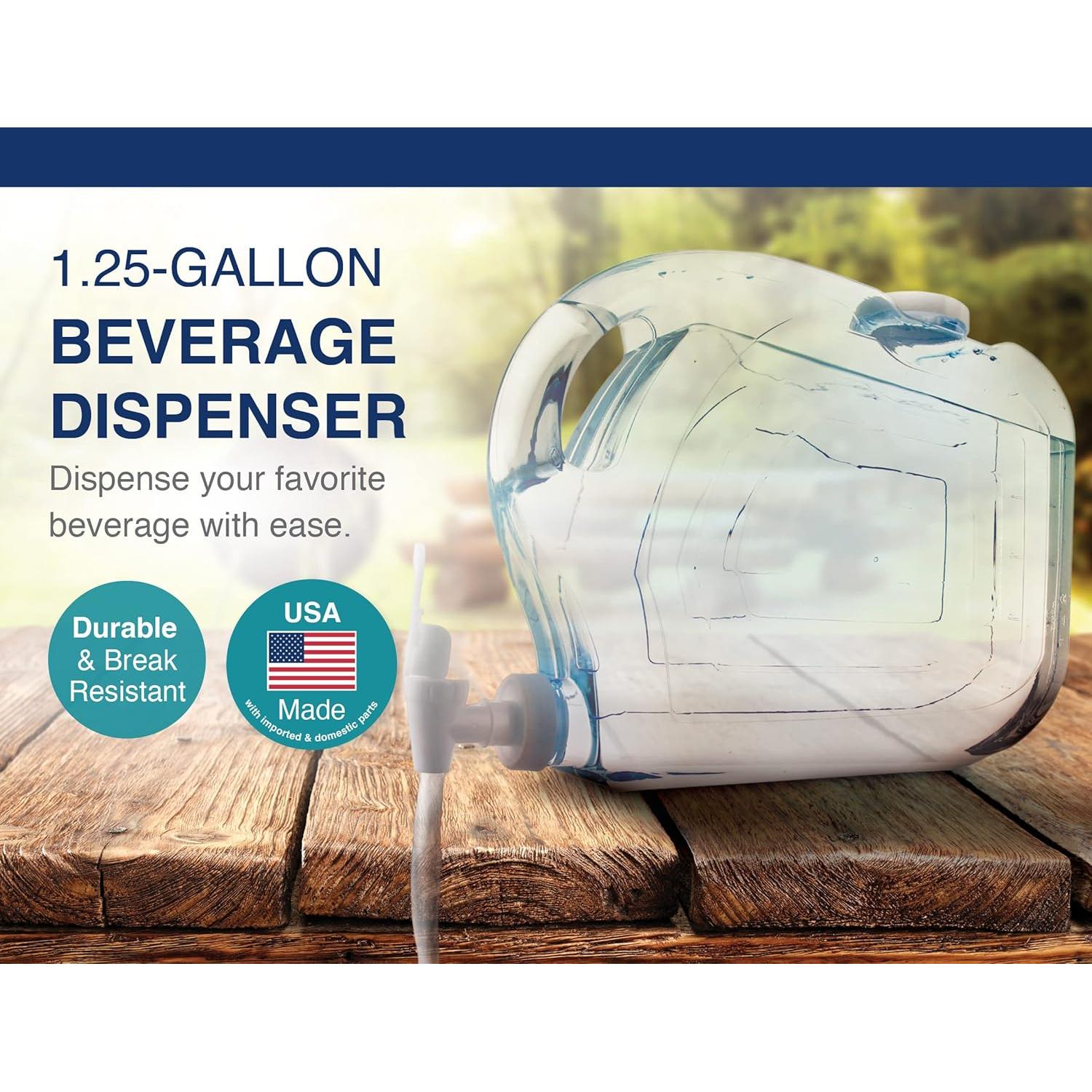 Dispensador de Bebidas Arrow 4.73L Ultra Slimline Transparente