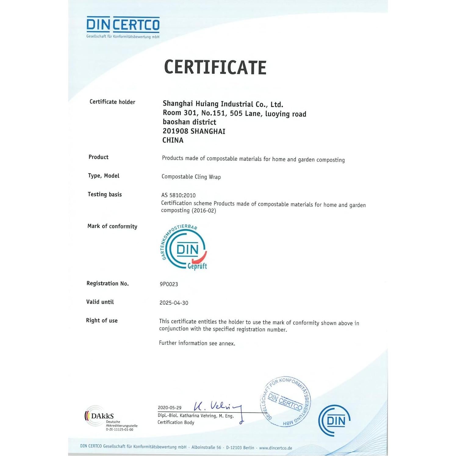 Dispensador de Envoltura Plástica Compostable Ikigaia 100.58m